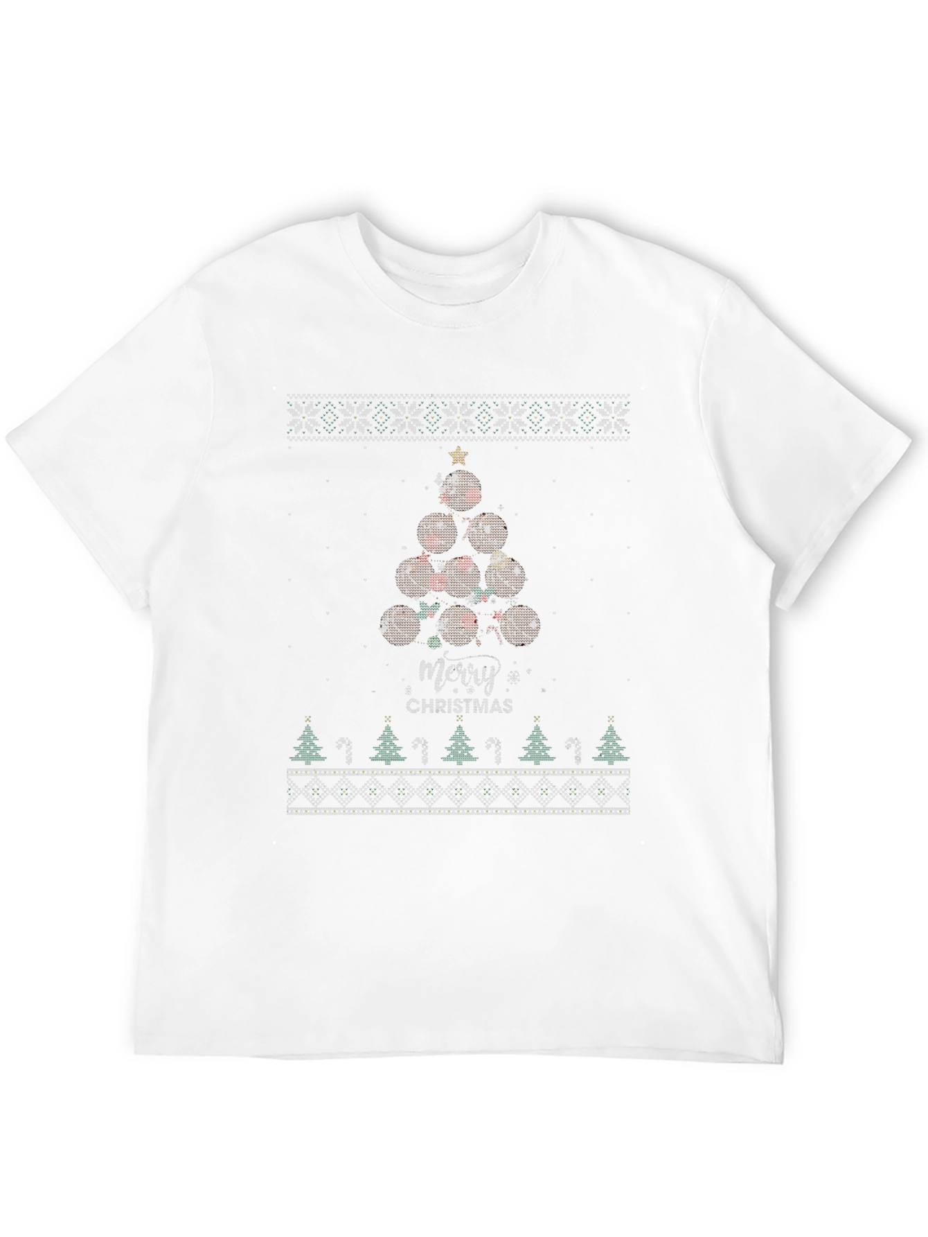 Christmas Football T-Shirt - Ugly Sweater Tee