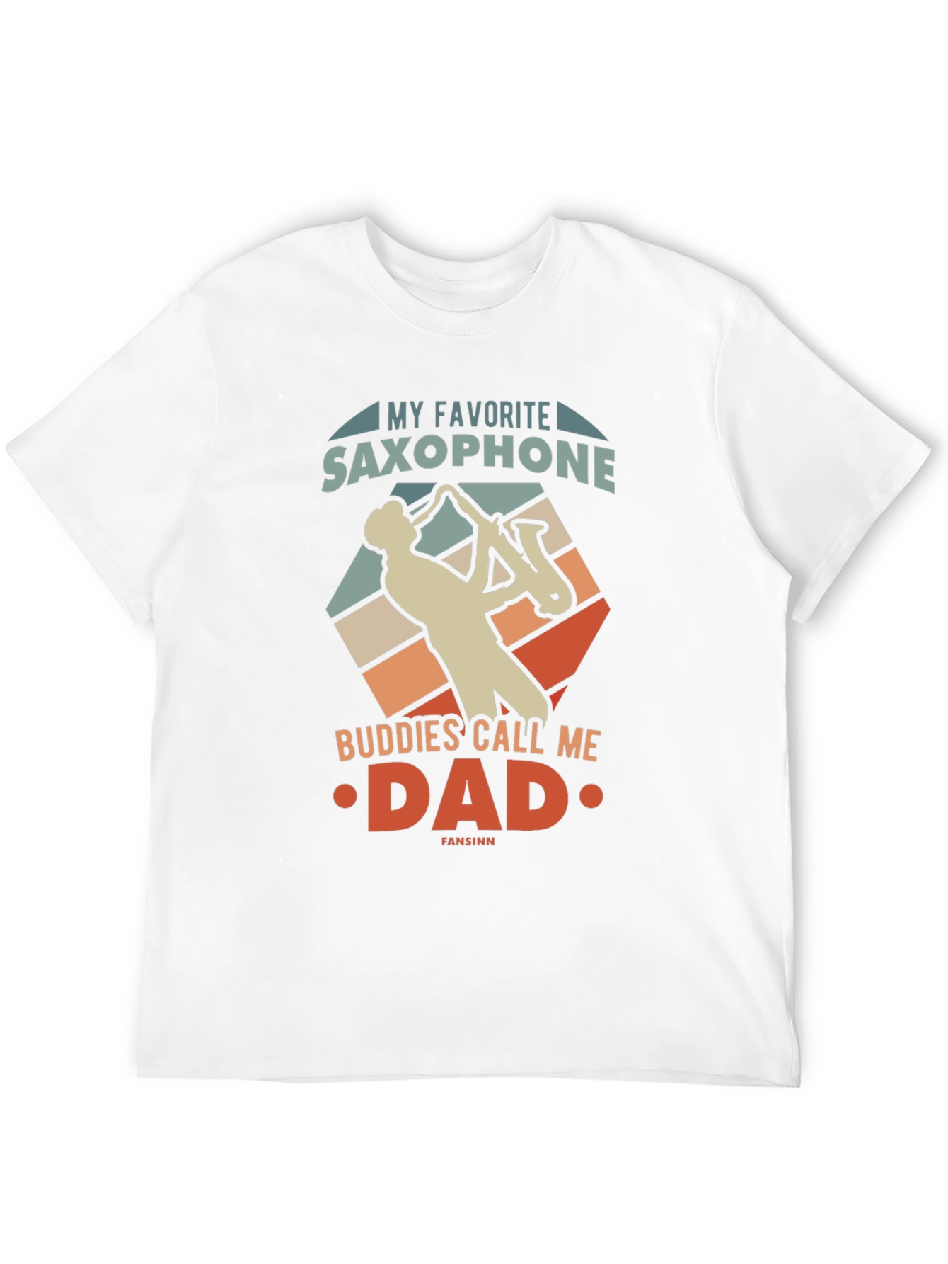 Saxophone Dad Graphic Tee