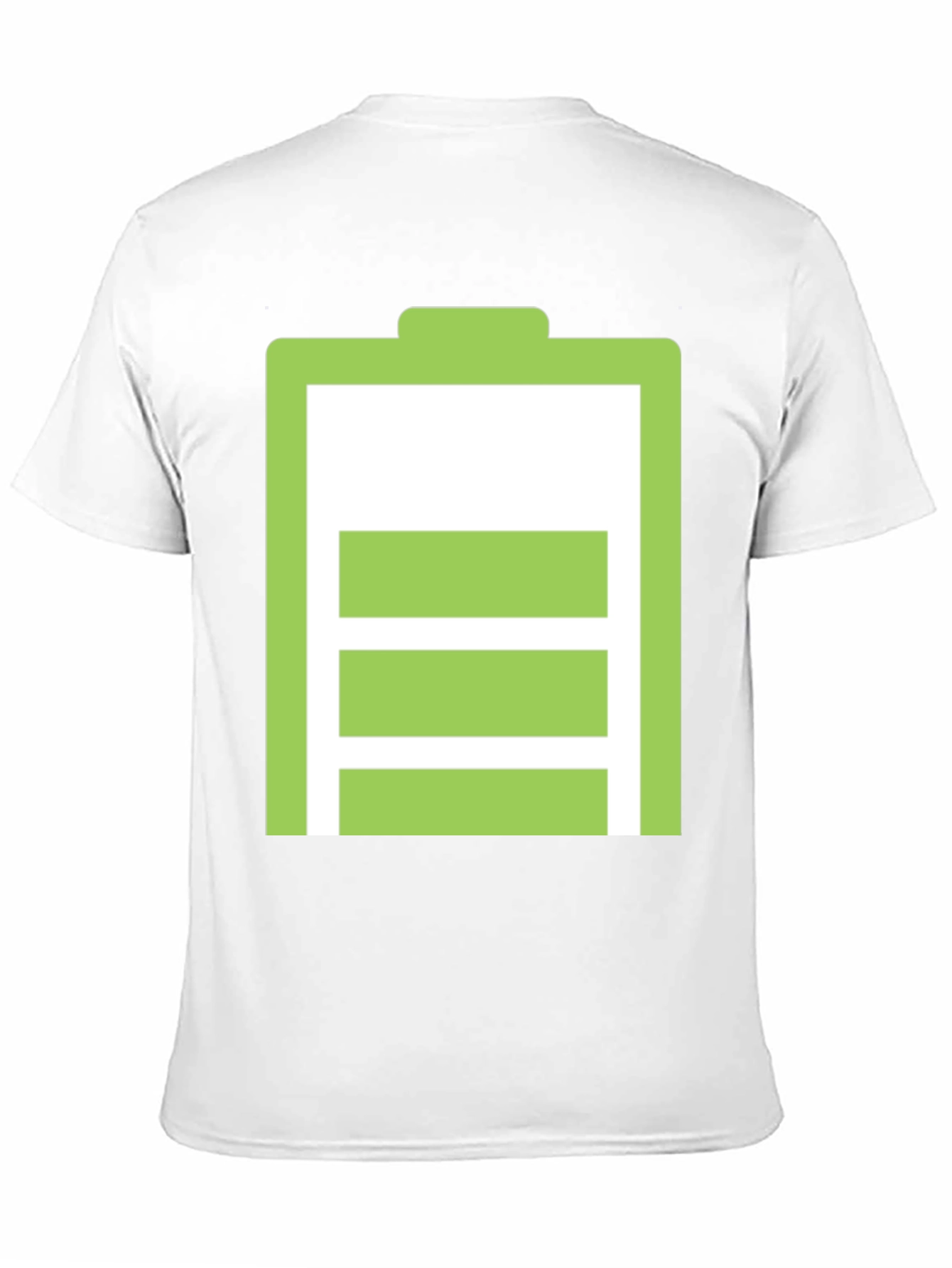 Battery Life Black T-Shirt - Full Charge Graphic Tee