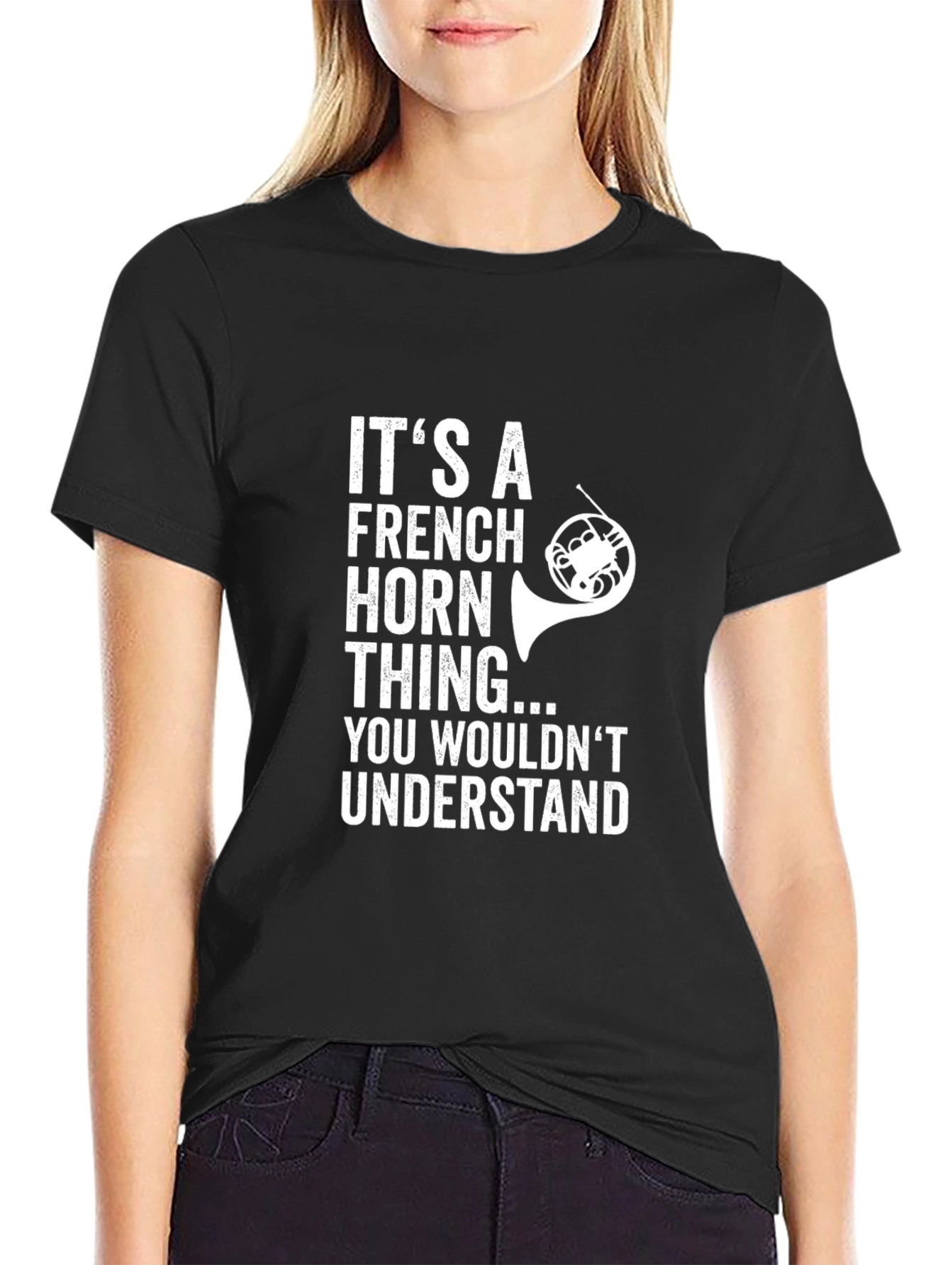French Horn Thing T-Shirt - Musician Gift