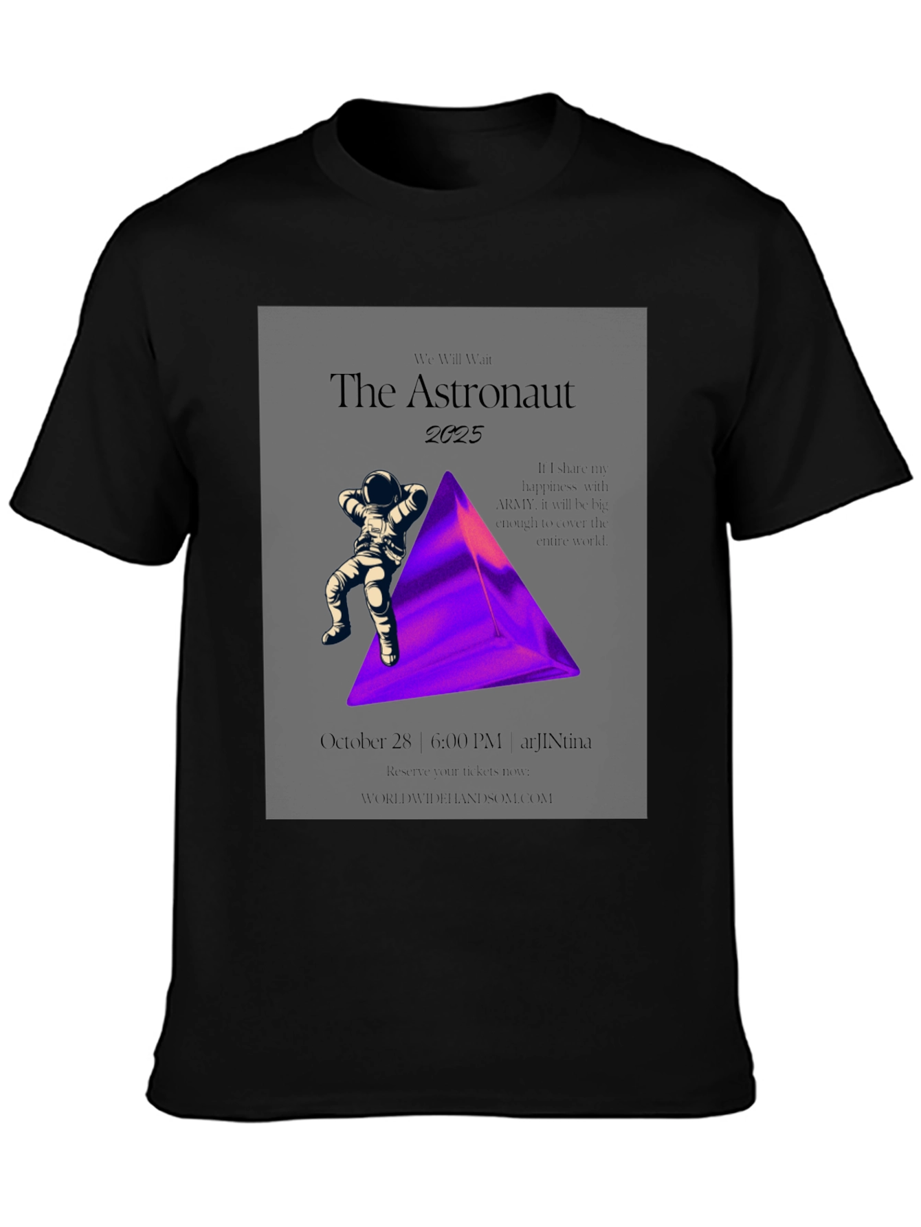 The Astronaut 2025 Graphic Tee - Unisex