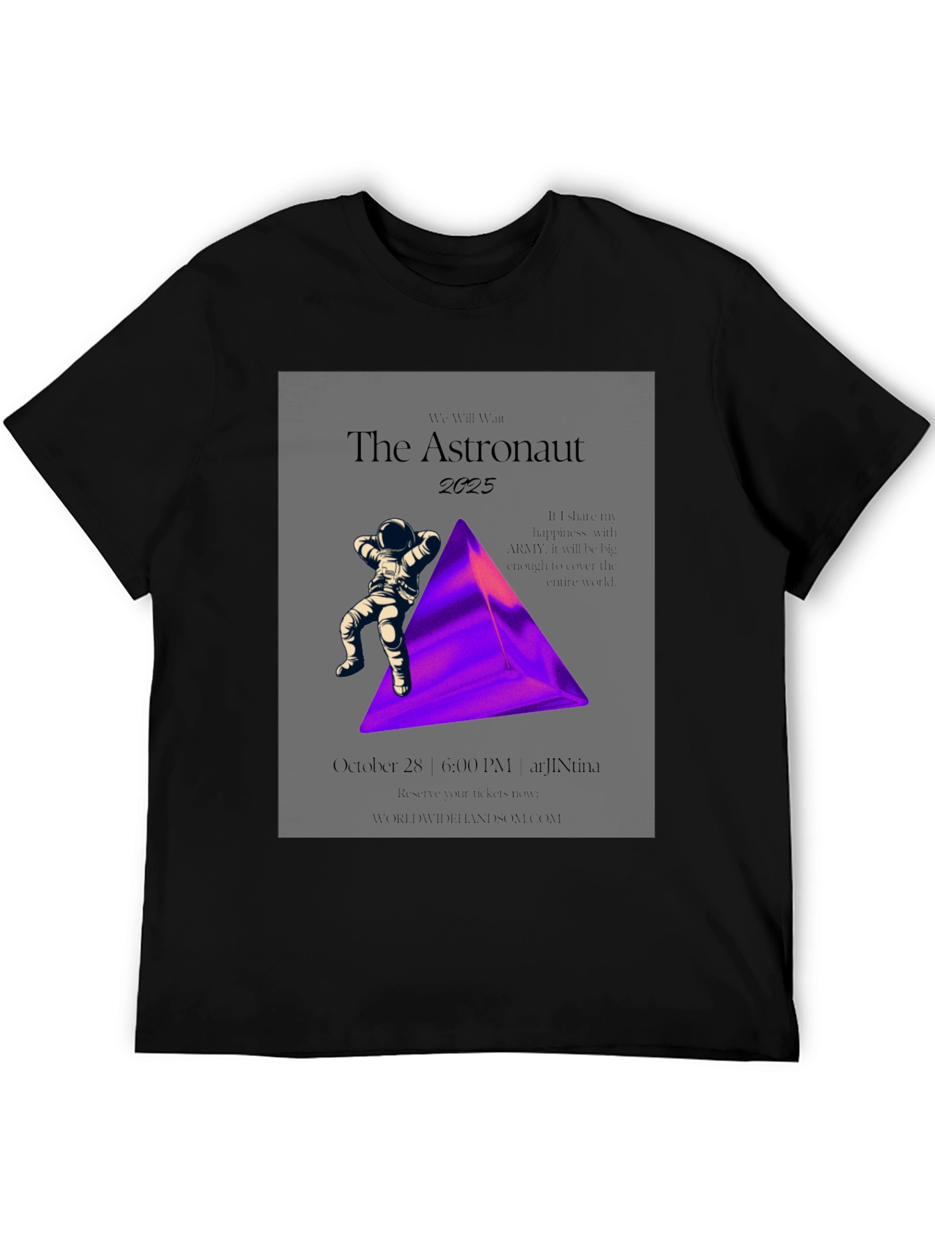 The Astronaut 2025 Graphic Tee - Unisex