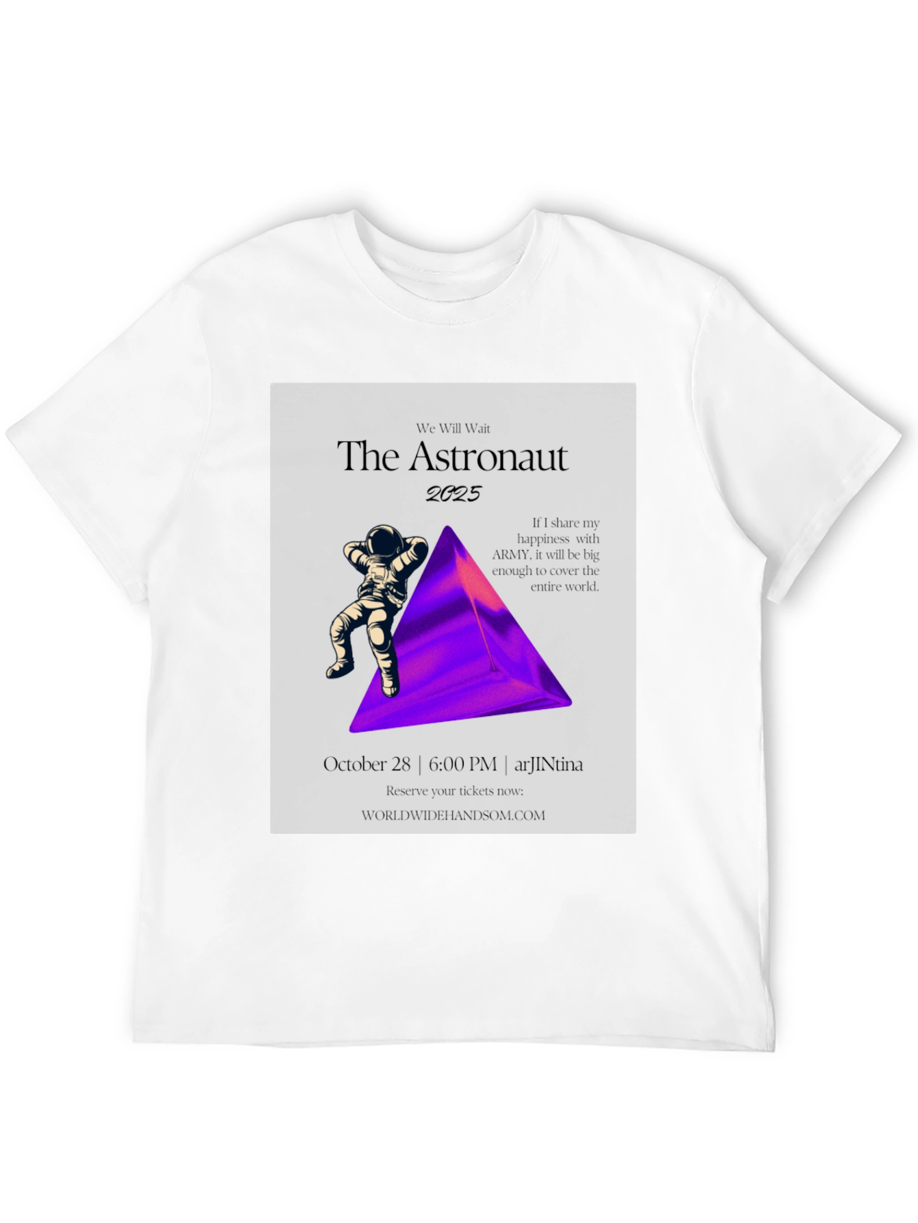 The Astronaut 2025 Graphic Tee - Unisex