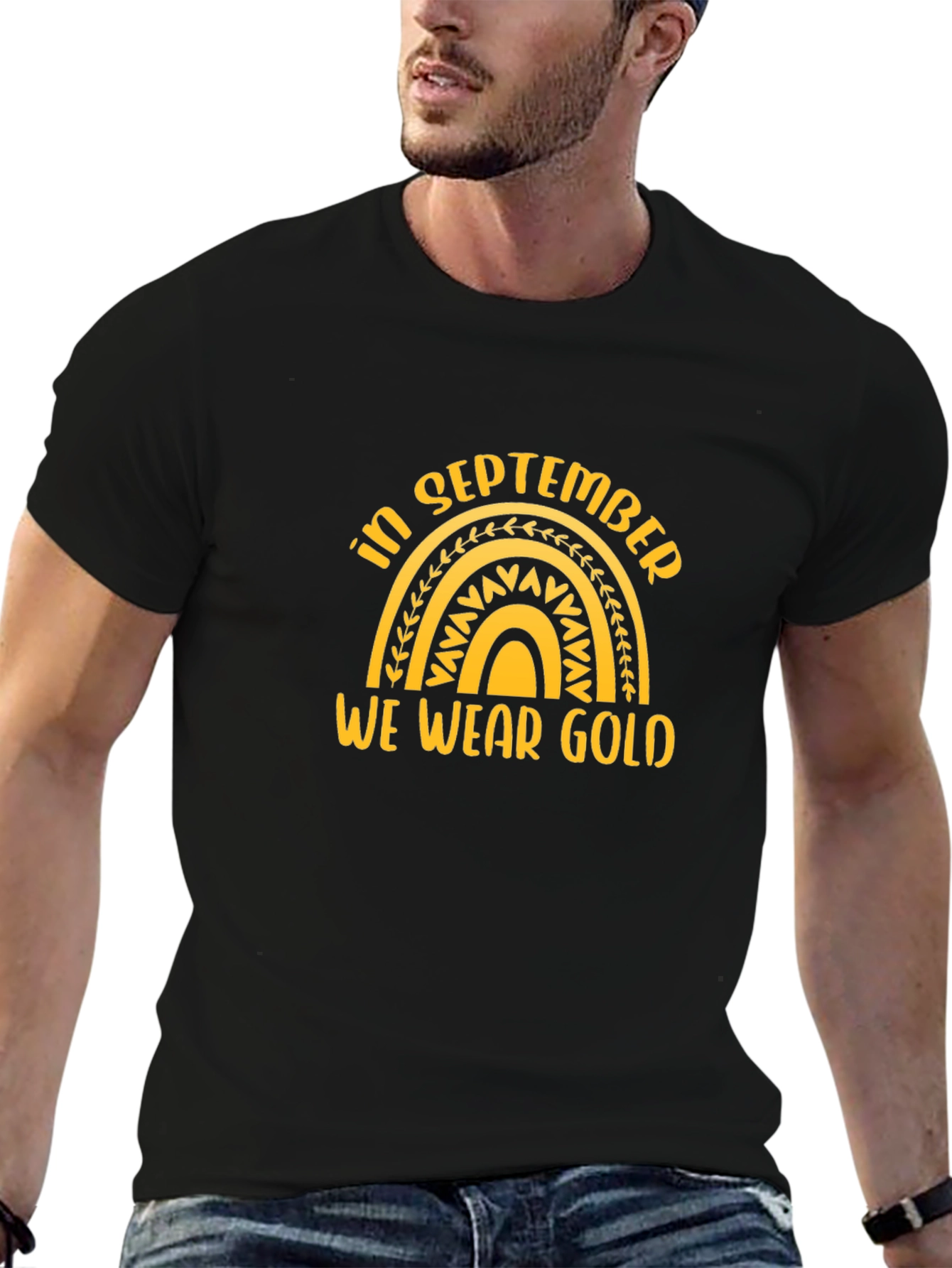 In September We Wear Gold Awareness T-Shirt