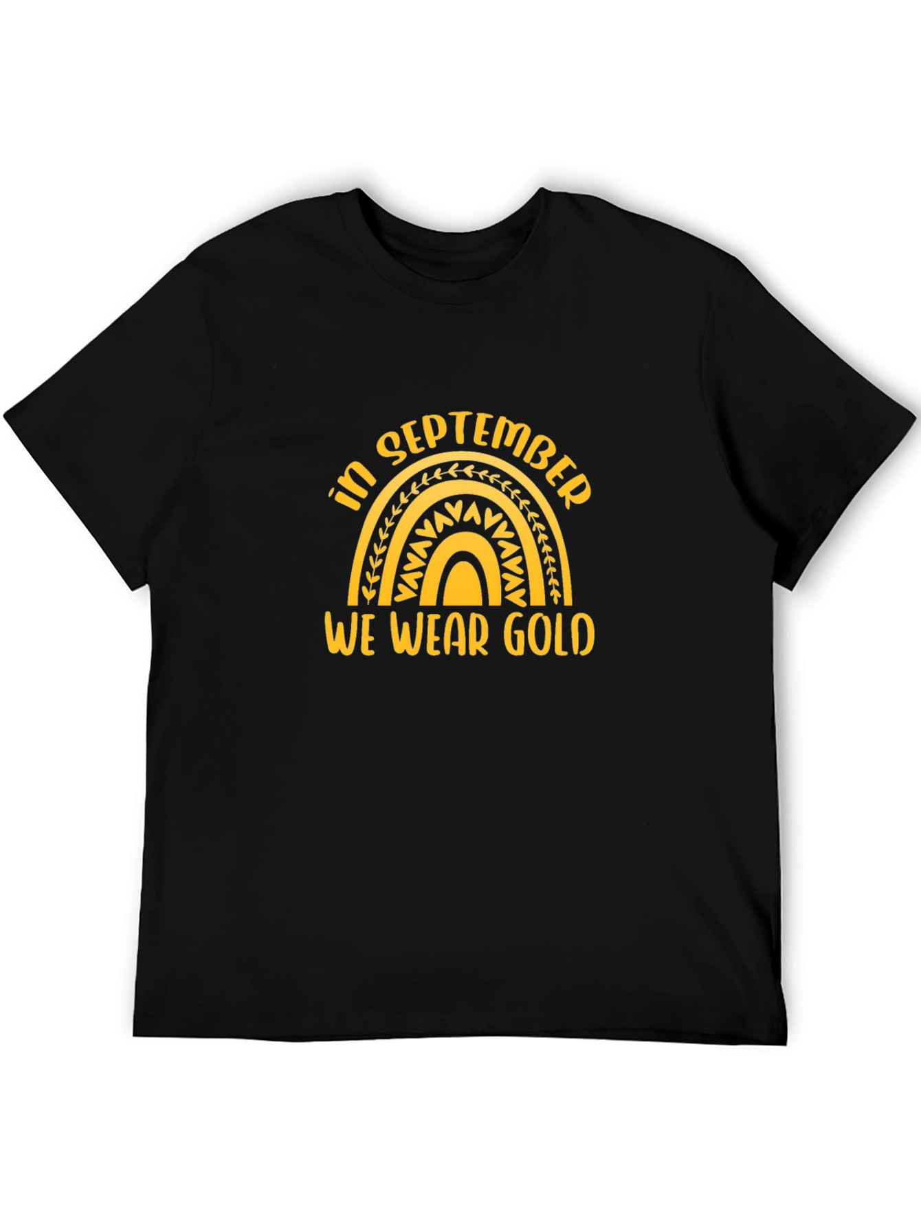 In September We Wear Gold Awareness T-Shirt