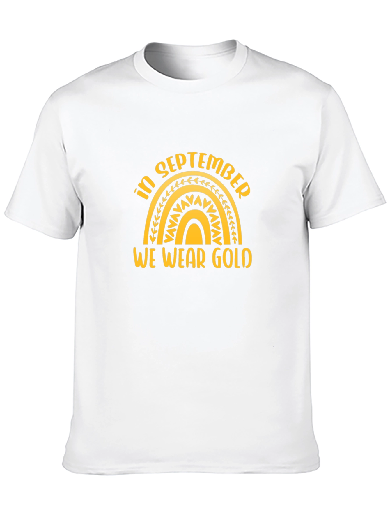In September We Wear Gold Awareness T-Shirt