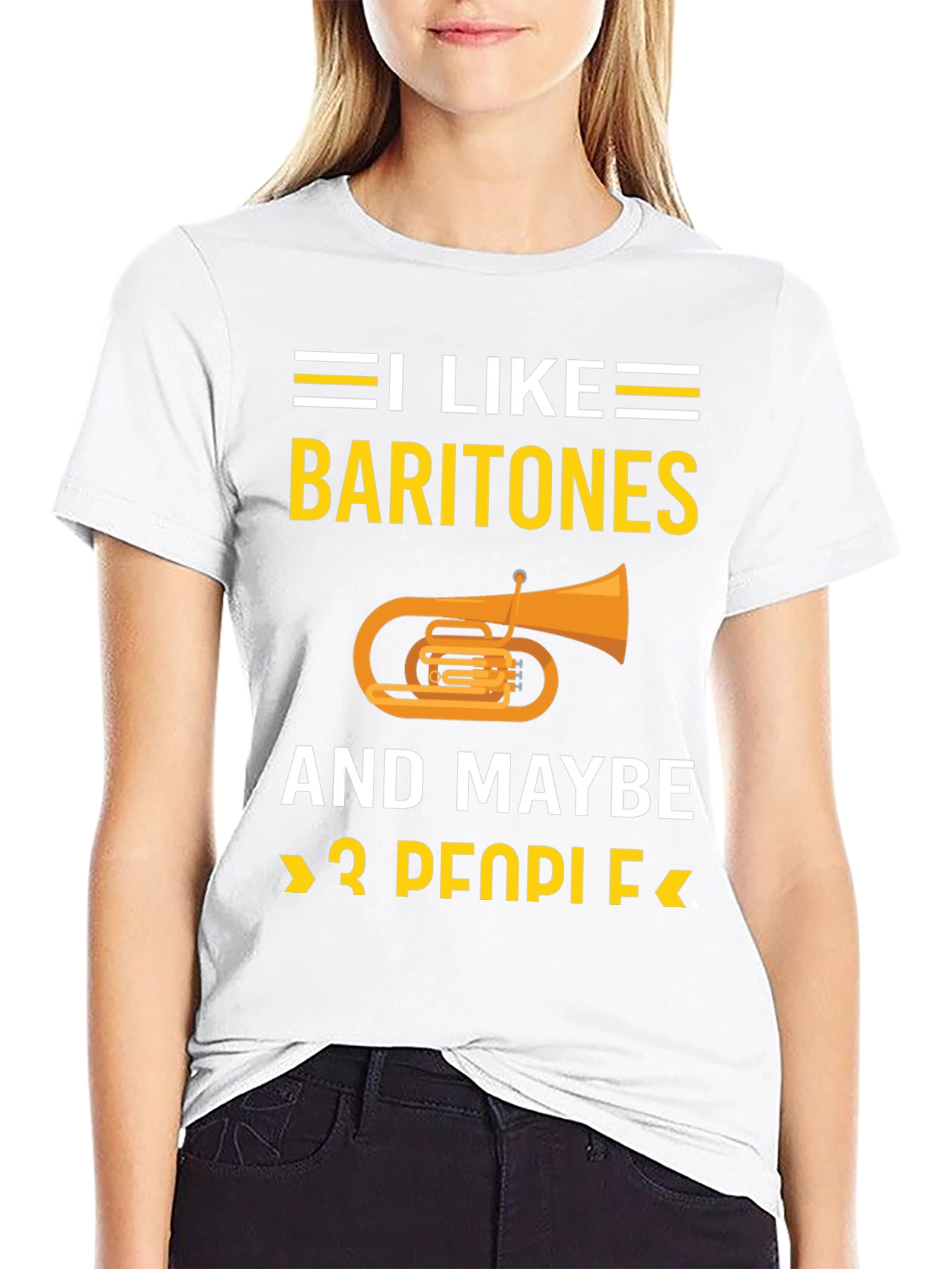 I Like Baritones T-Shirt Funny Music Lover Tee