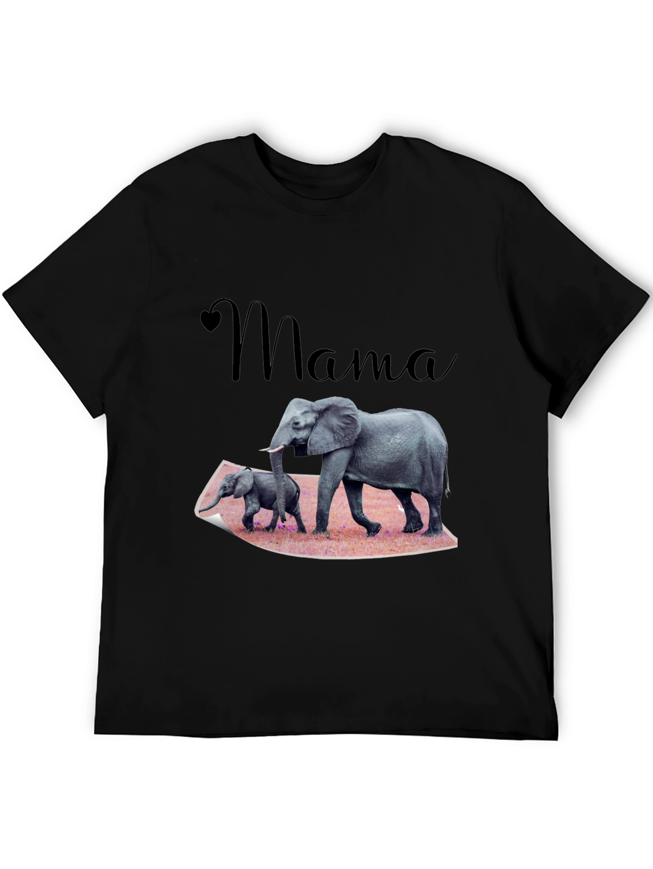 Mama Elephant T-Shirt Family Love Tee