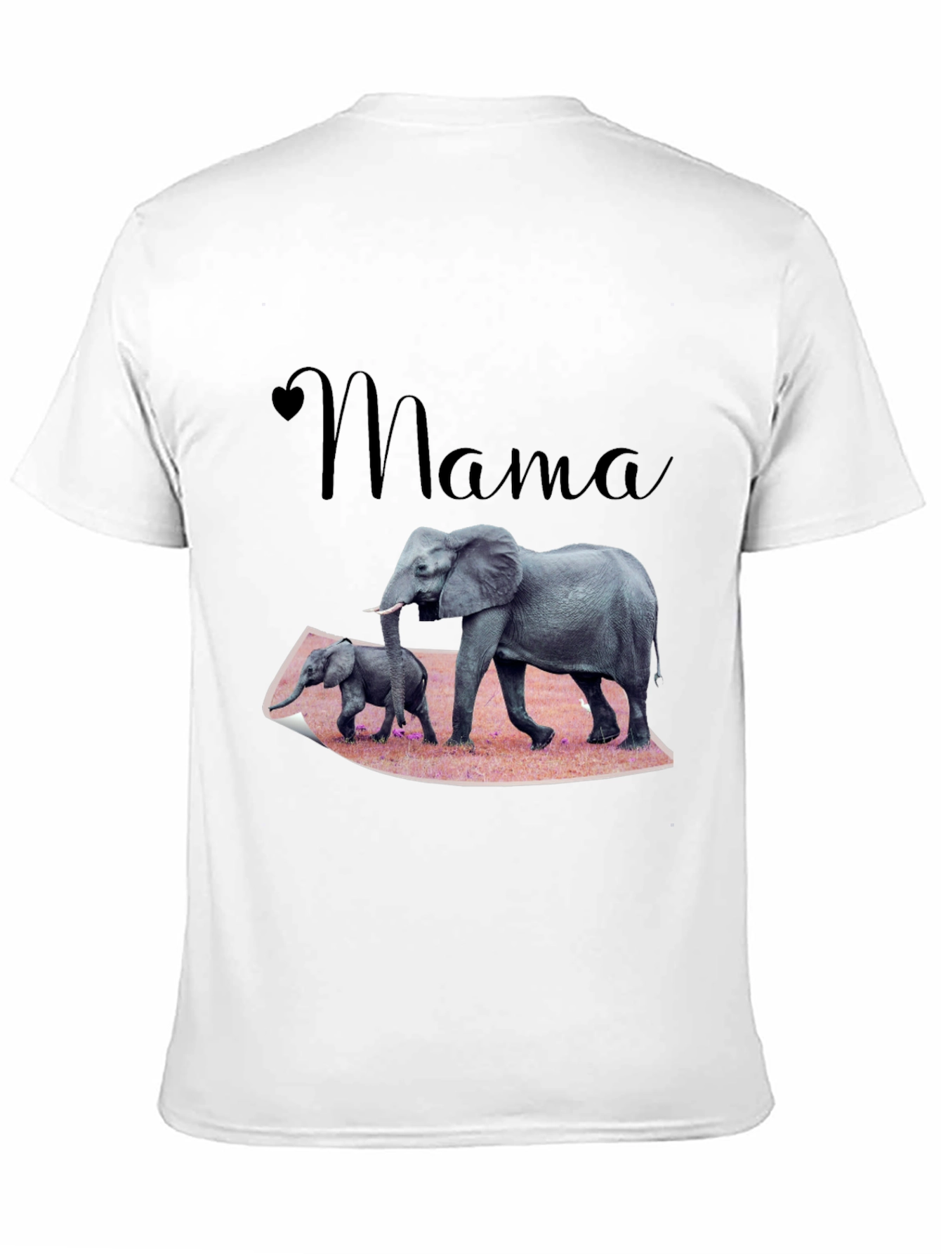 Mama Elephant T-Shirt Family Love Tee