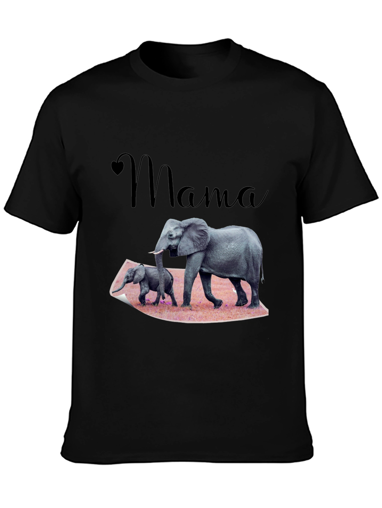 Mama Elephant T-Shirt Family Love Tee