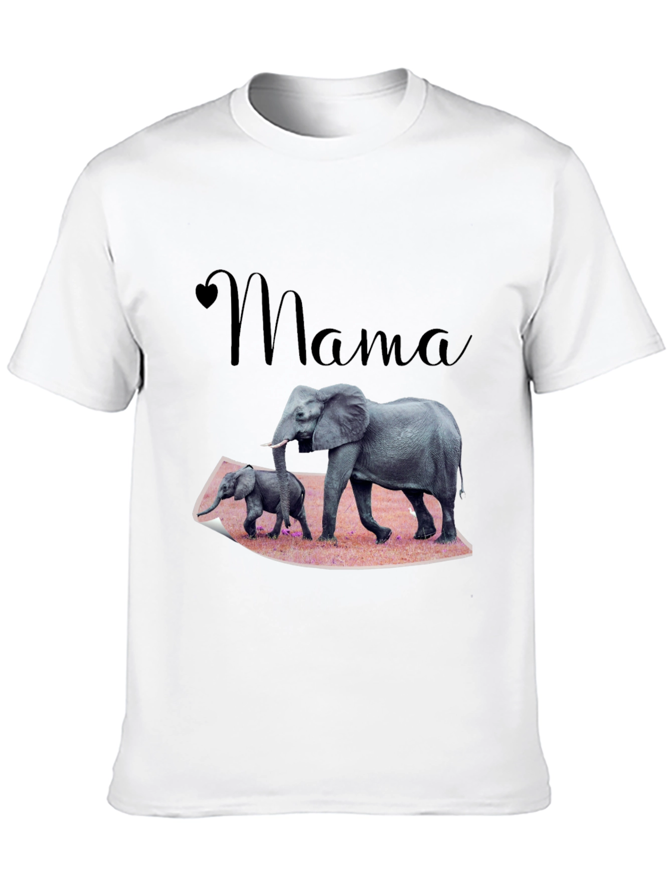 Mama Elephant T-Shirt Family Love Tee