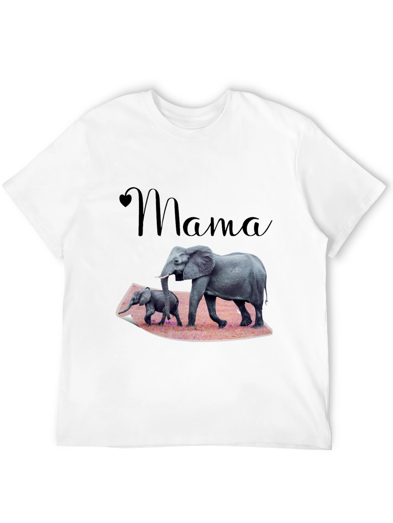 Mama Elephant T-Shirt Family Love Tee