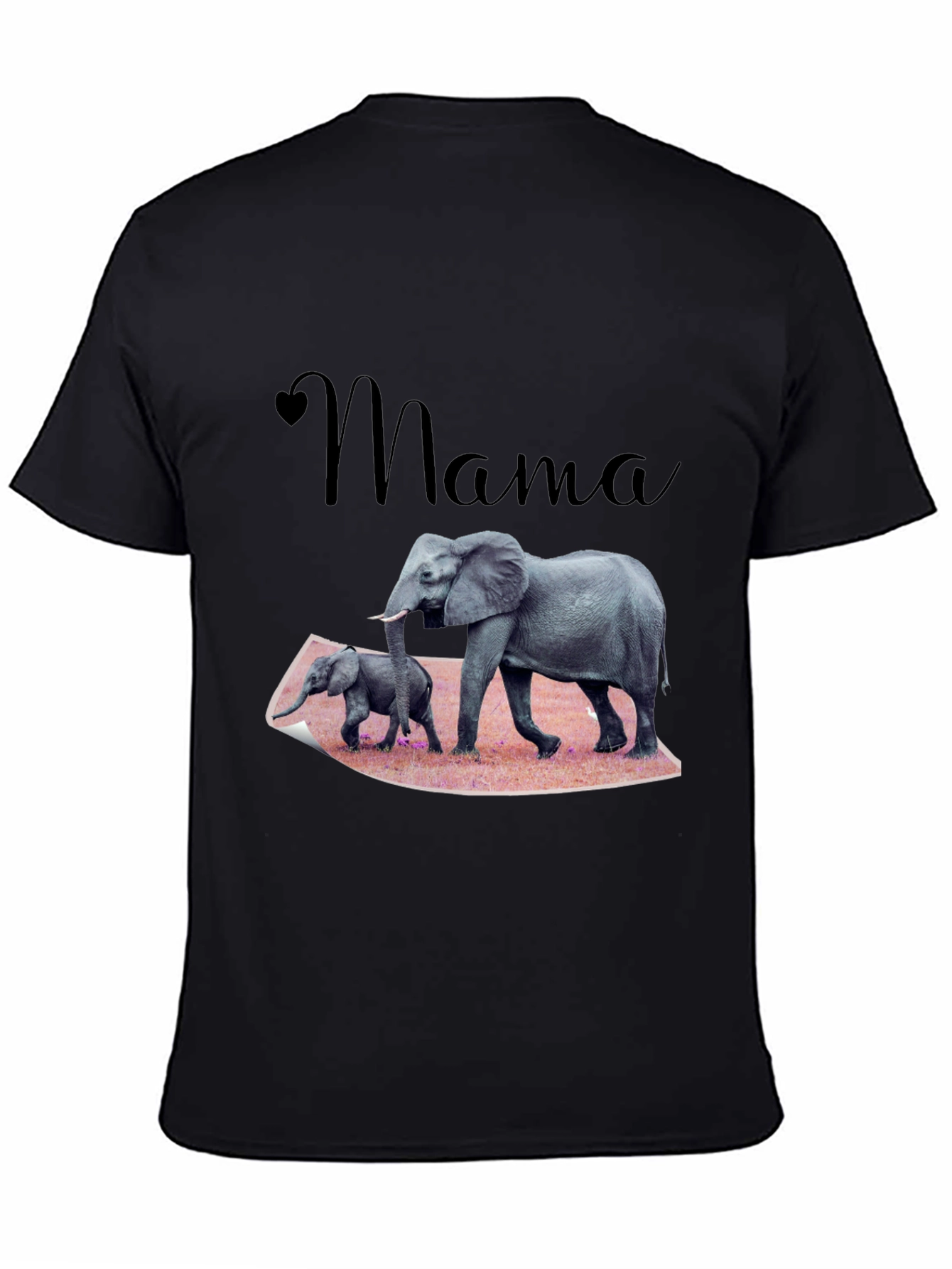 Mama Elephant T-Shirt Family Love Tee