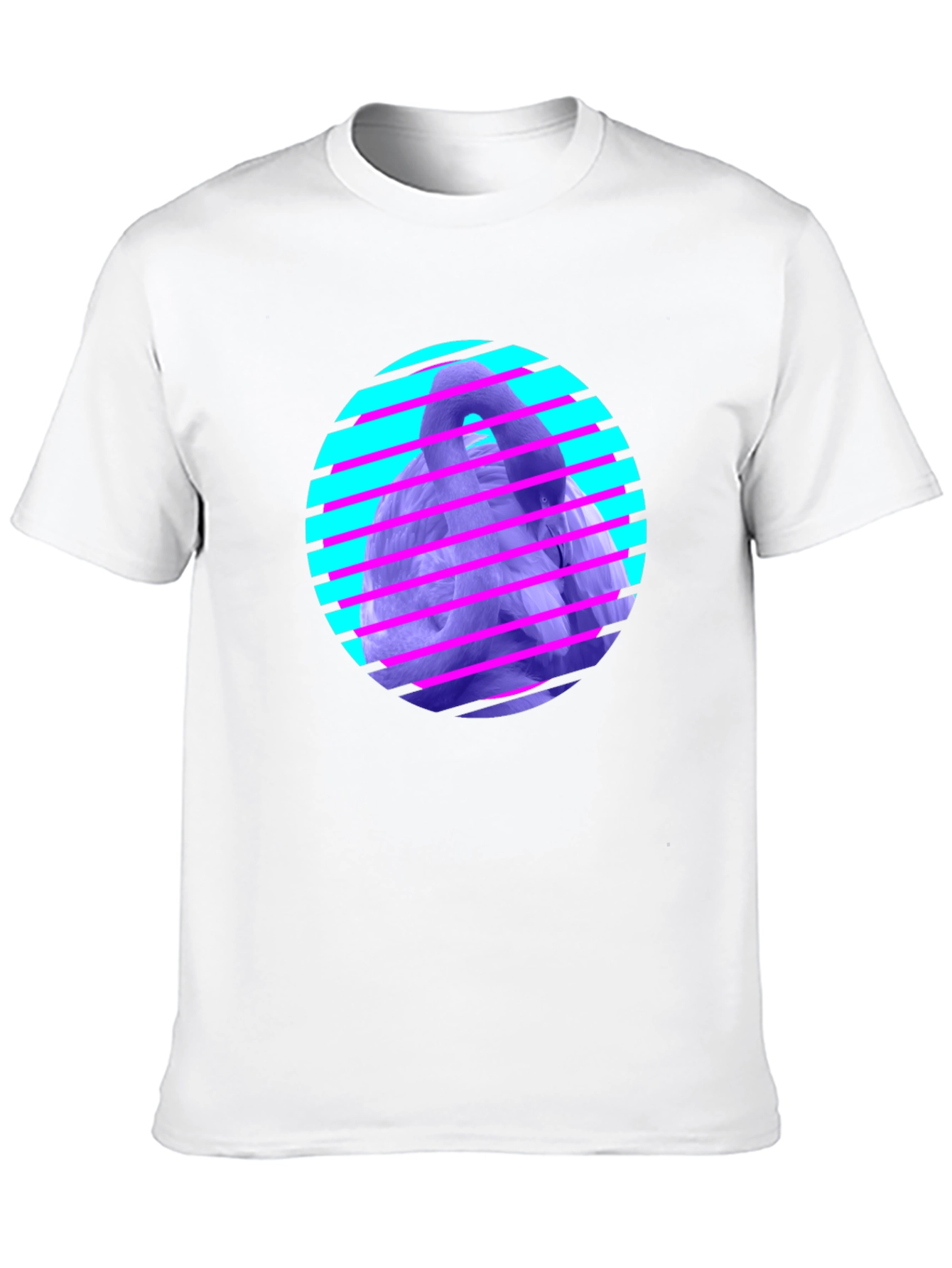 Retro Vaporwave Gorilla Graphic Tee