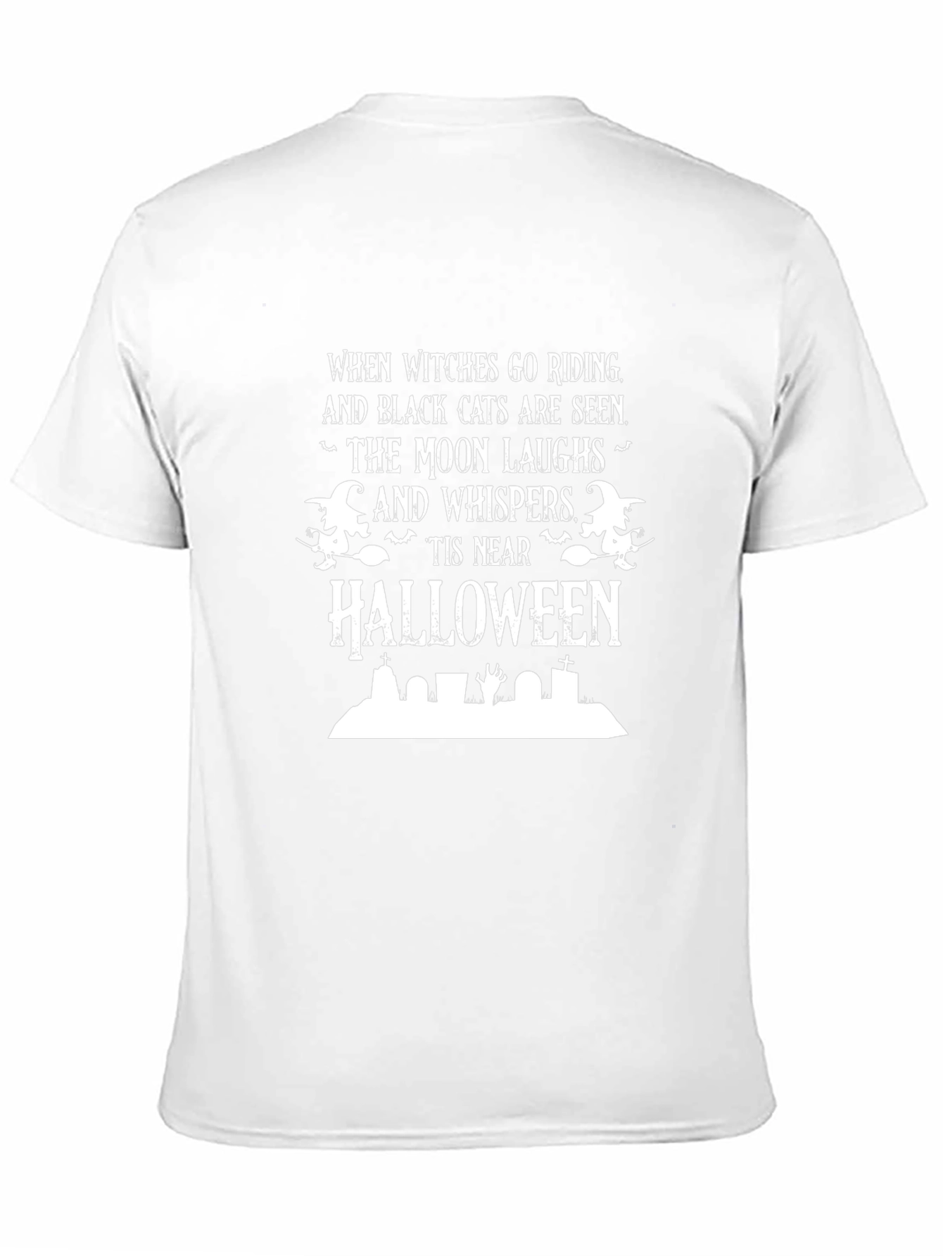 Halloween Witches T-Shirt - Moon Laughs Design