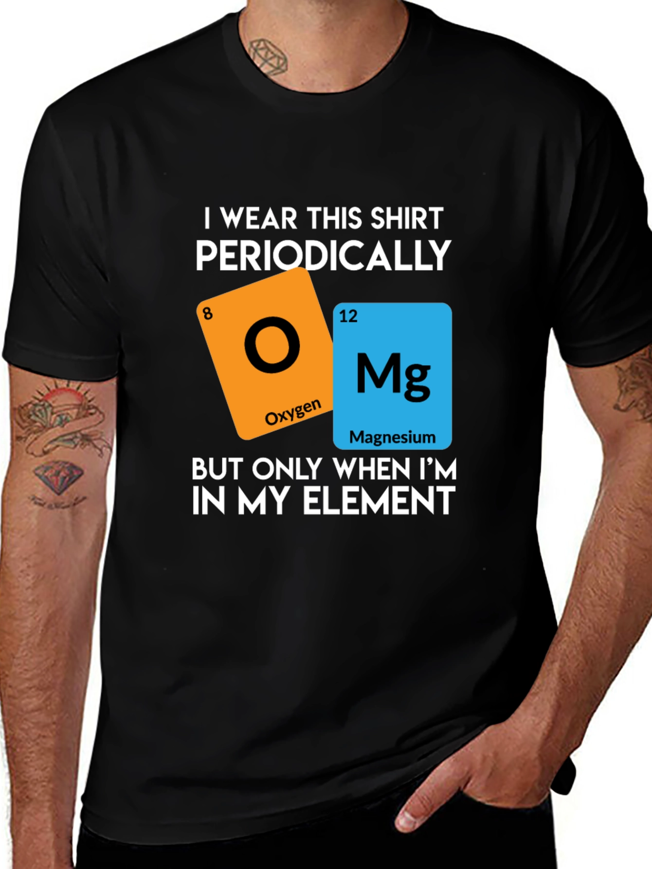 Periodic Table T-Shirt - Element Chemistry Pun Shirt