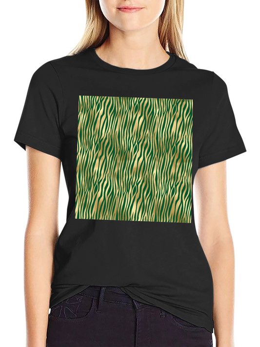 Stylish Zebra Stripe Tee