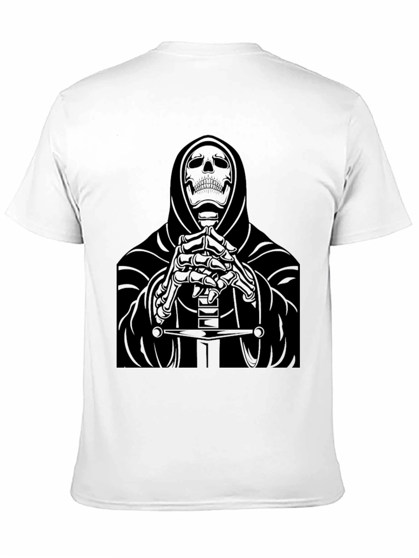 Grim Reaper Graphic Black T-Shirt