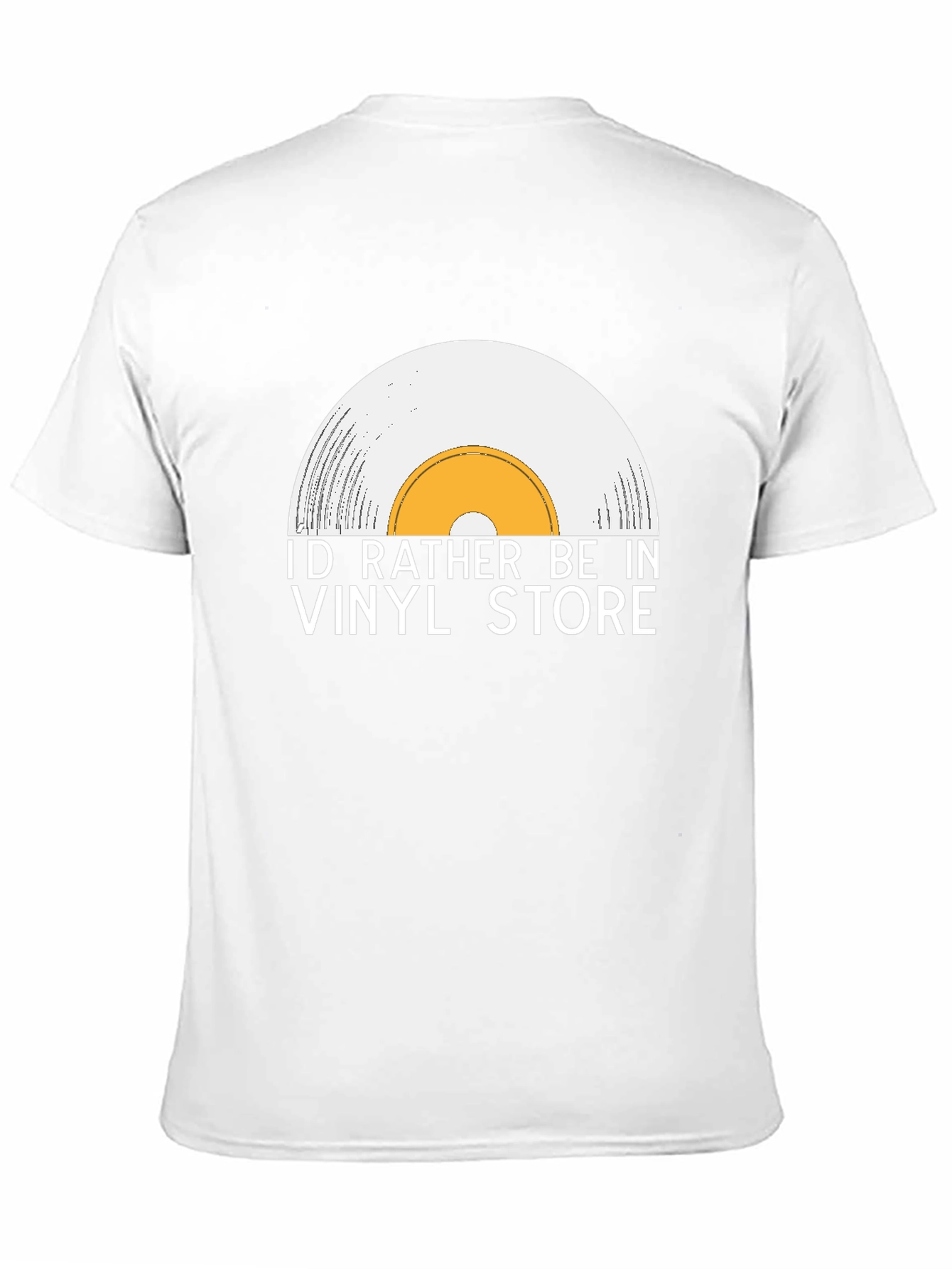 Vinyl Store Lover T-Shirt - Music Fan Tee