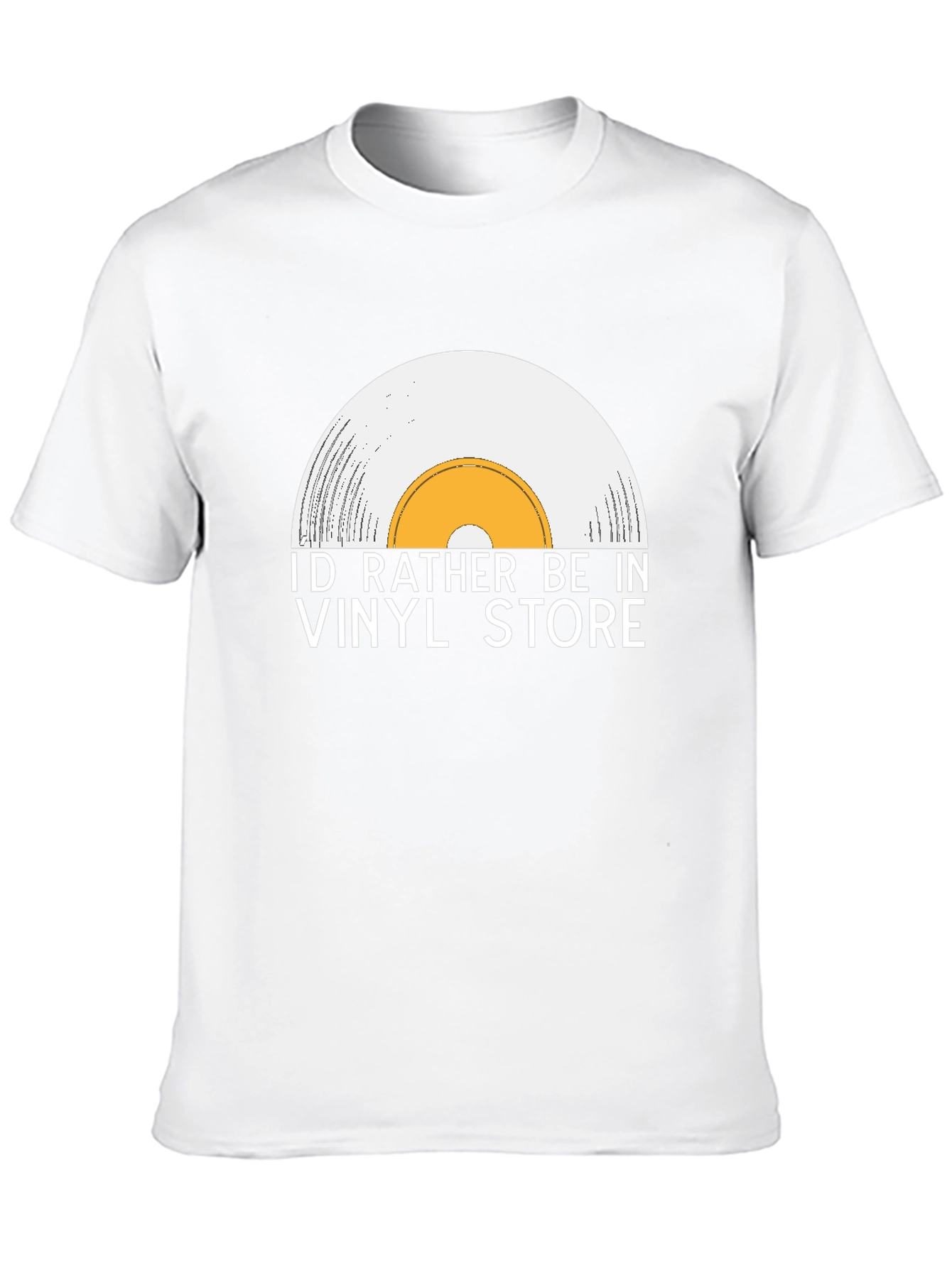 Vinyl Store Lover T-Shirt - Music Fan Tee