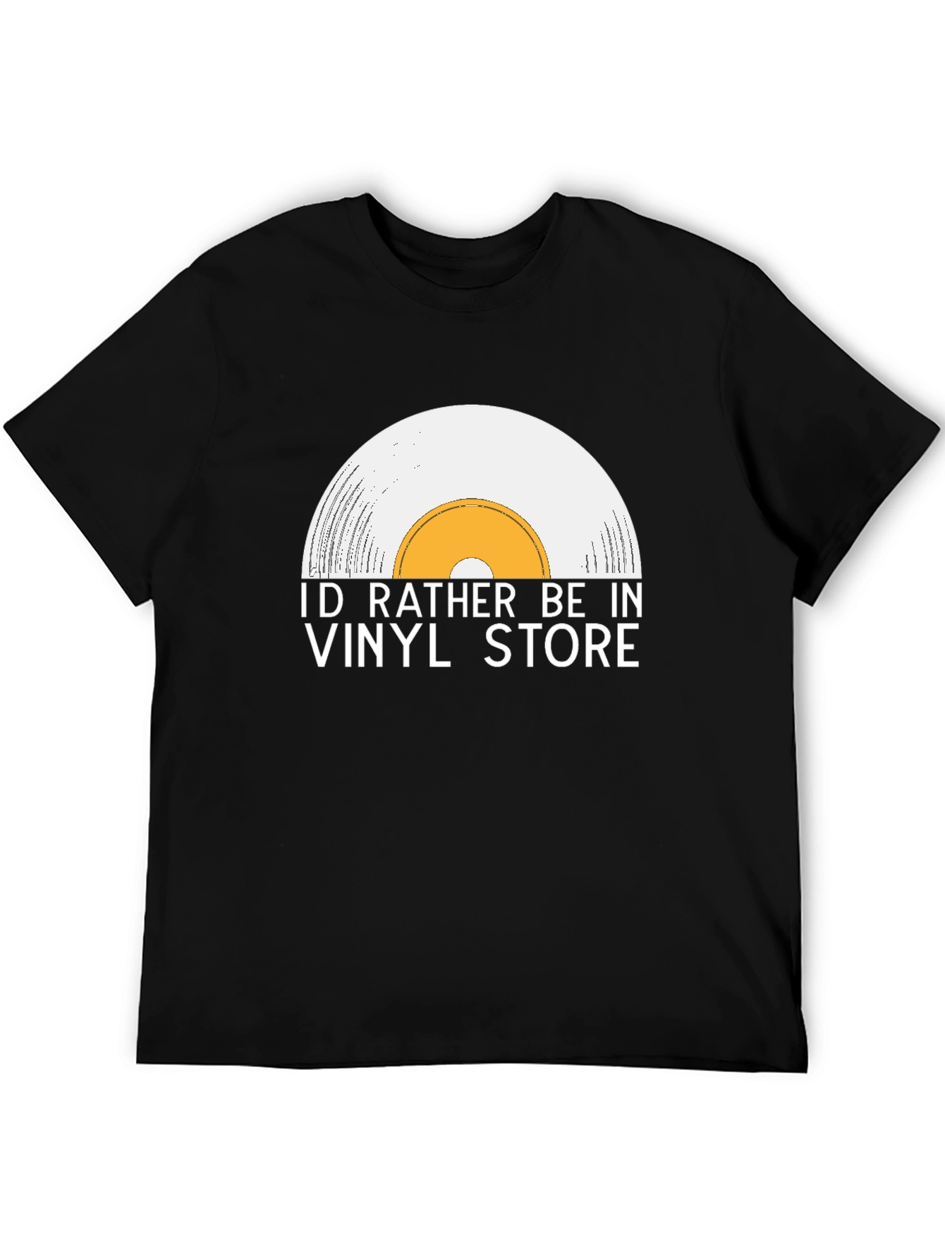 Vinyl Store Lover T-Shirt - Music Fan Tee