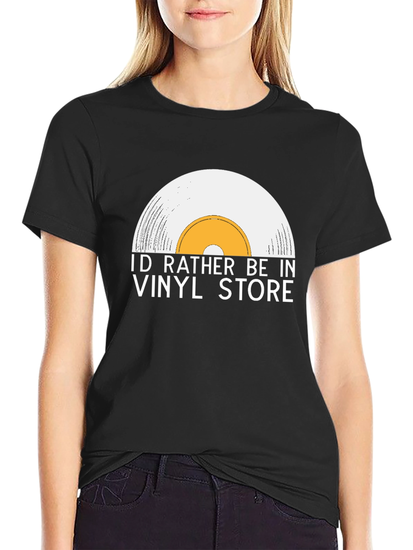 Vinyl Store Lover T-Shirt - Music Fan Tee