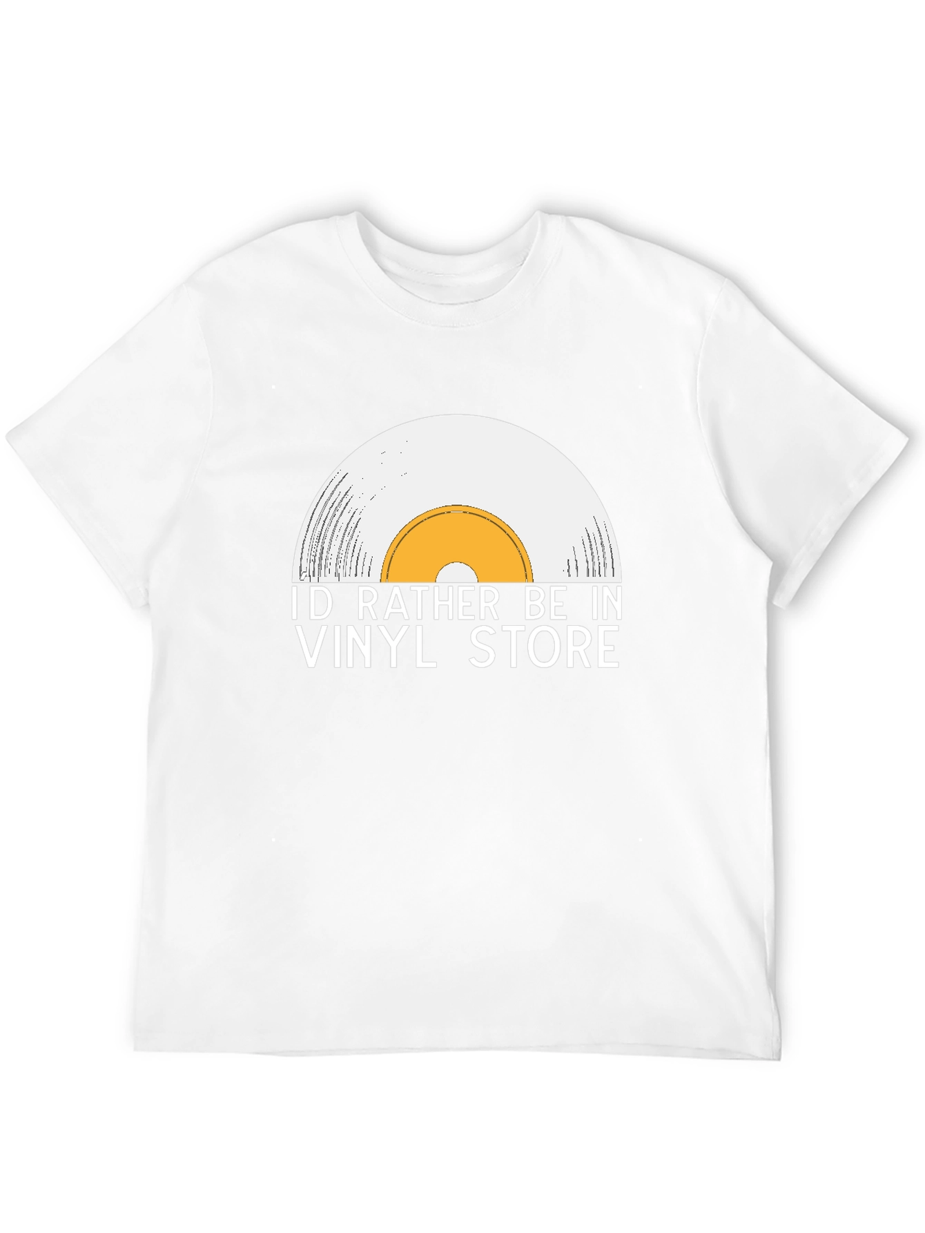 Vinyl Store Lover T-Shirt - Music Fan Tee