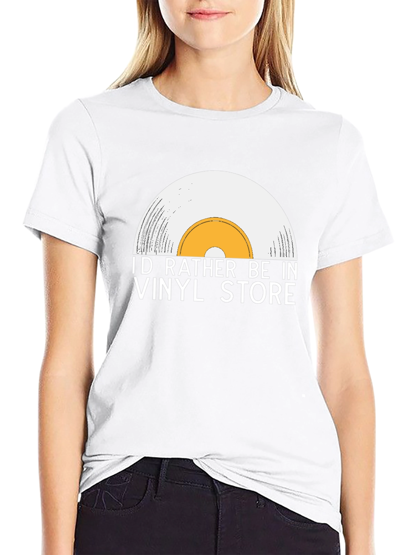 Vinyl Store Lover T-Shirt - Music Fan Tee