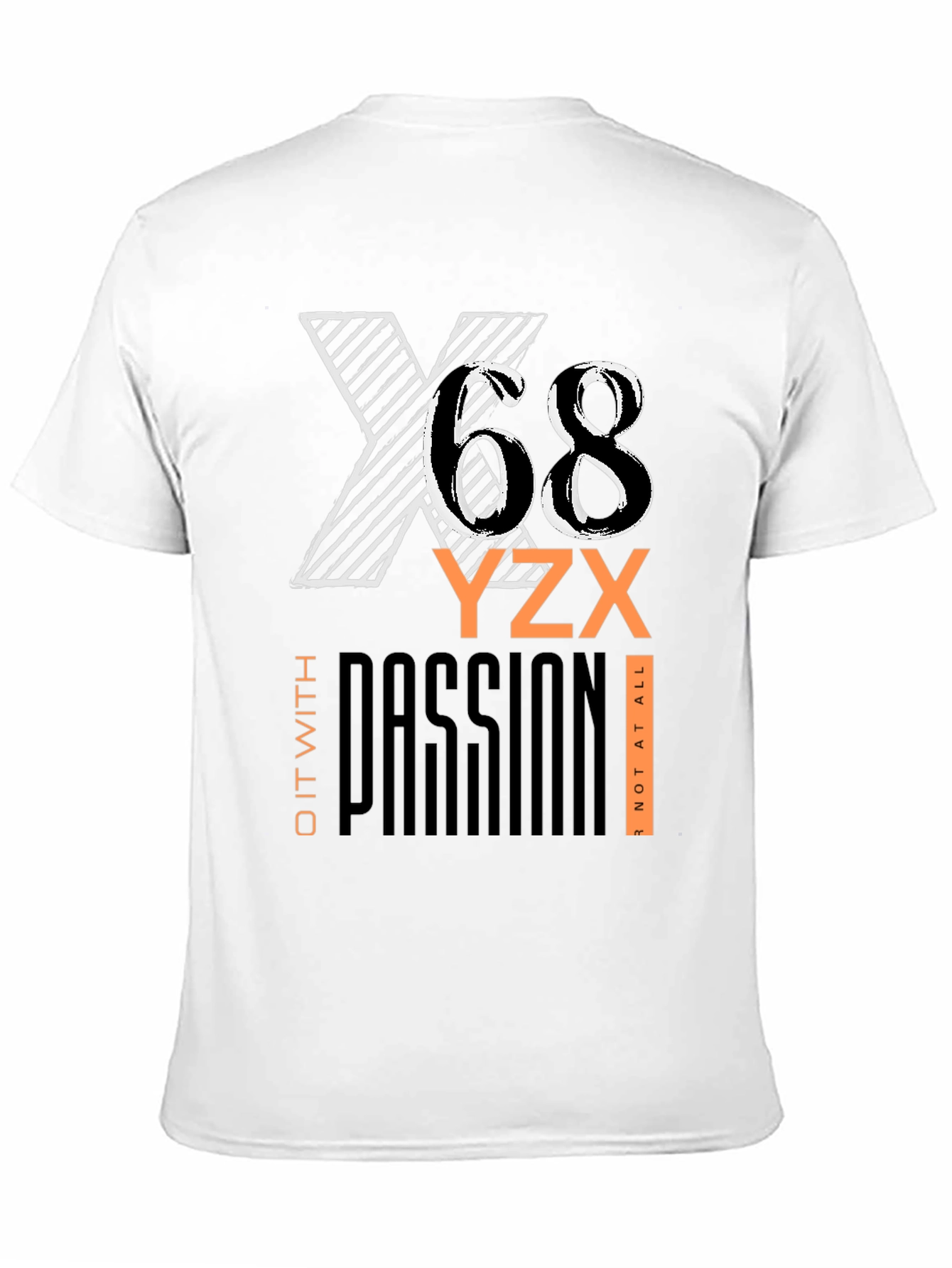 Bold Graphic Print Black T-Shirt