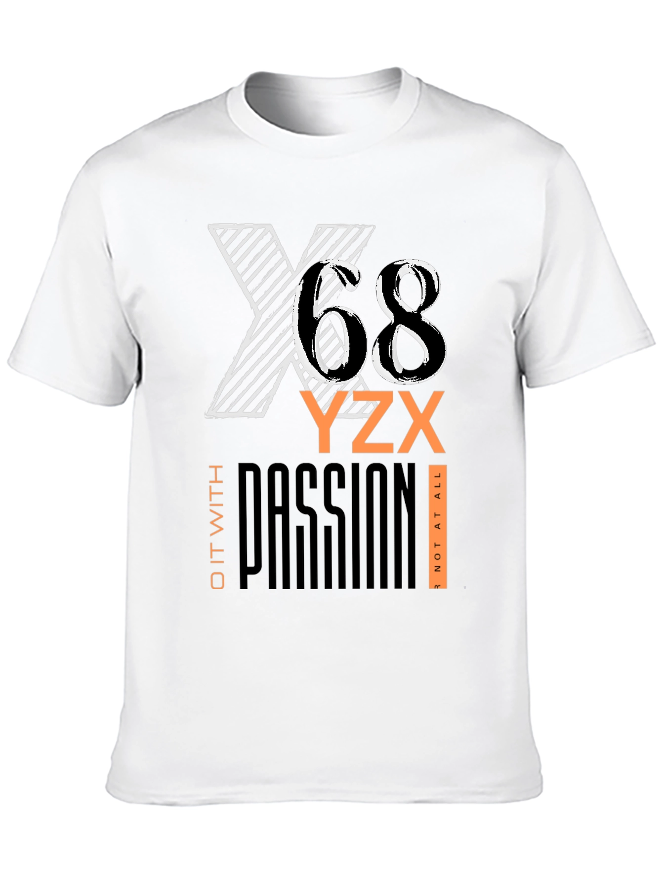 Bold Graphic Print Black T-Shirt