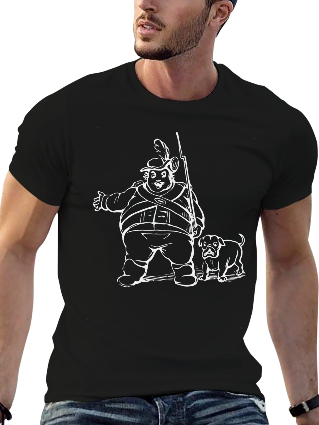 Cartoon Character Graphic Tee