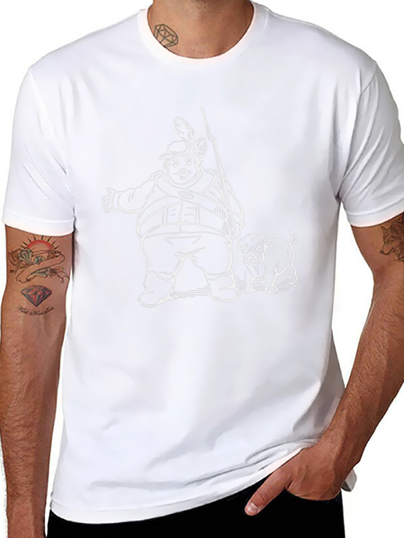 Cartoon Character Graphic Tee