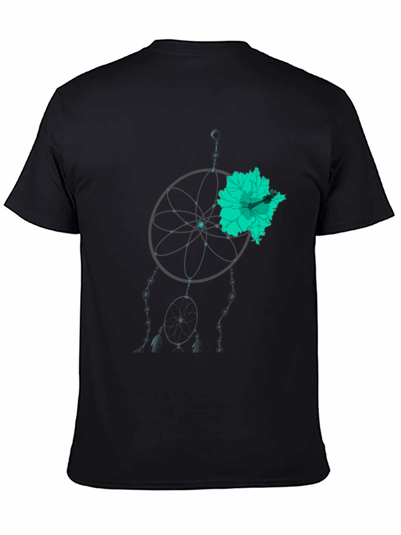 Dream Catcher Flower Graphic Tee