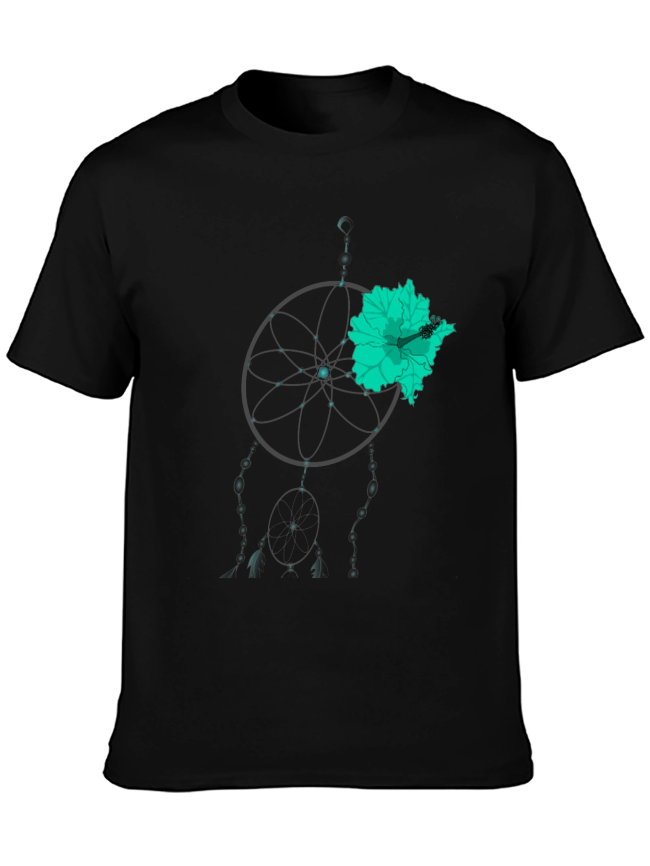 Dream Catcher Flower Graphic Tee