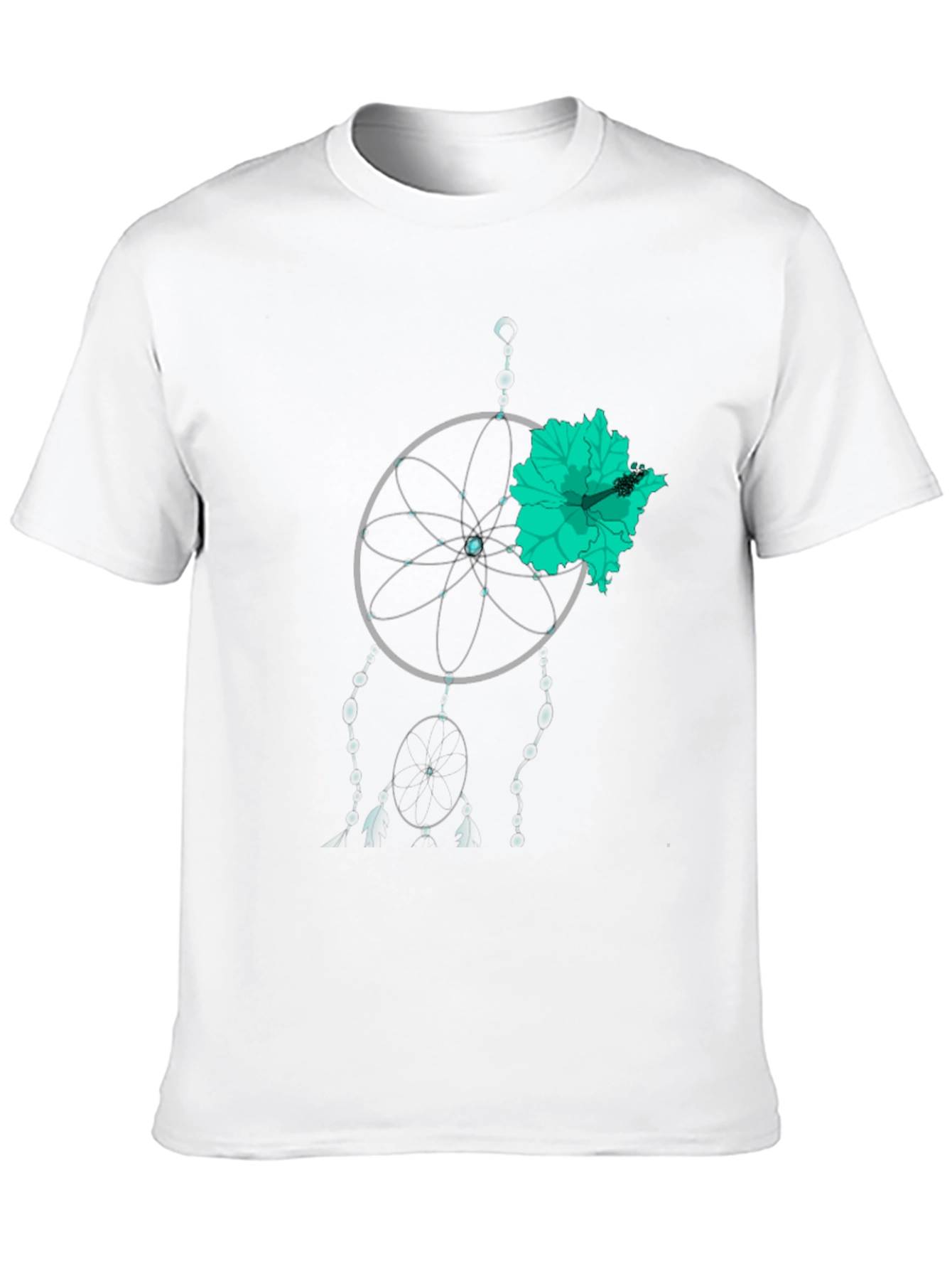 Dream Catcher Flower Graphic Tee