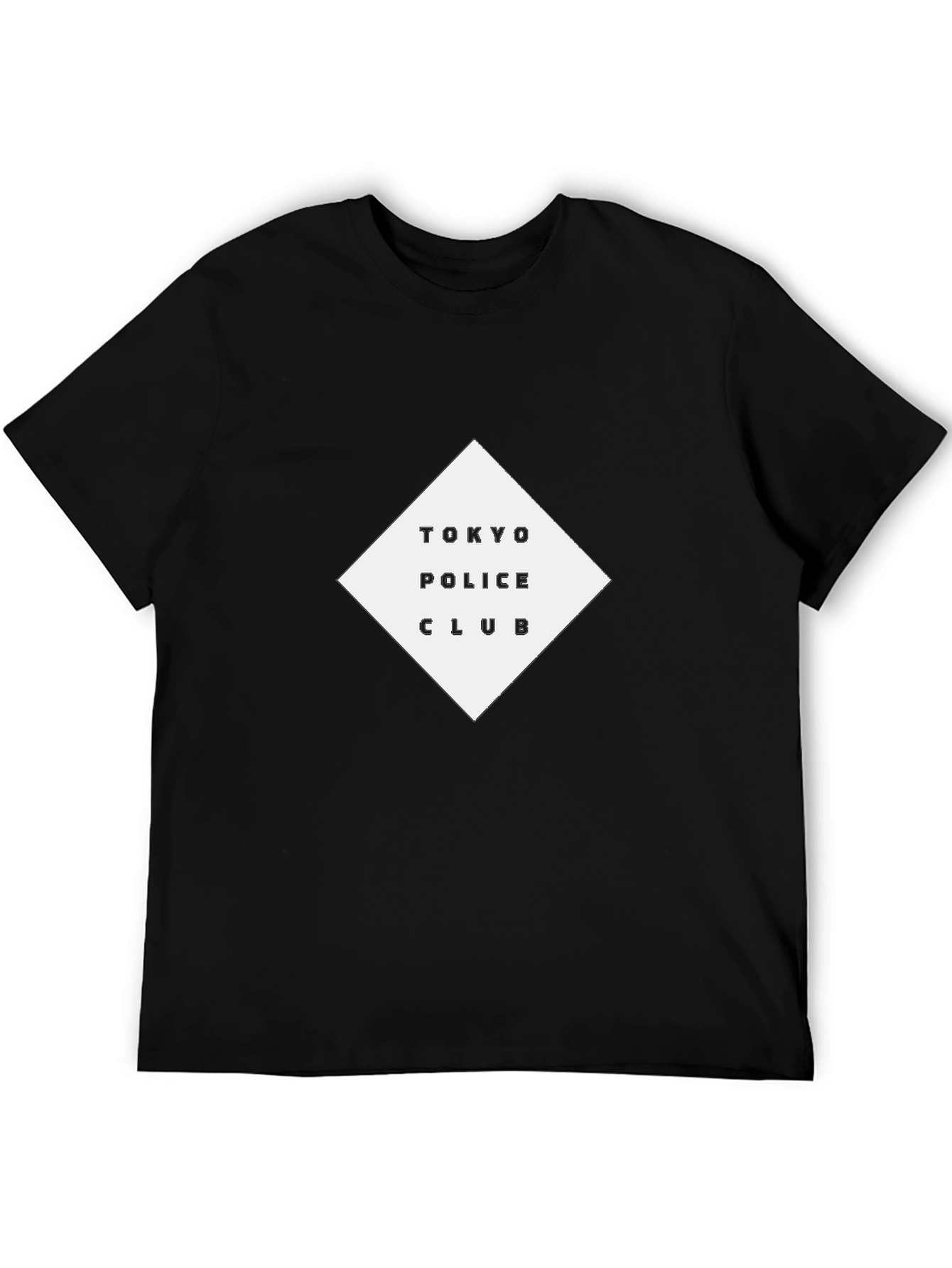 Tokyo Police Club Black Graphic Tee