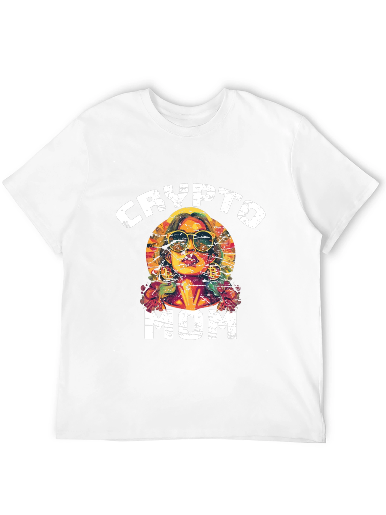 Crypto Mom Graphic T-Shirt