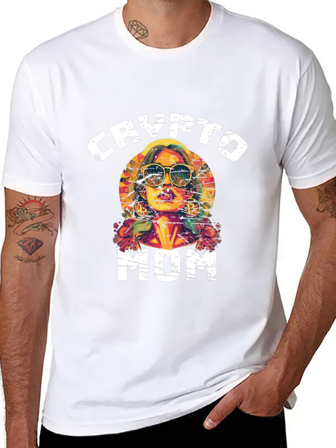 Crypto Mom Graphic T-Shirt
