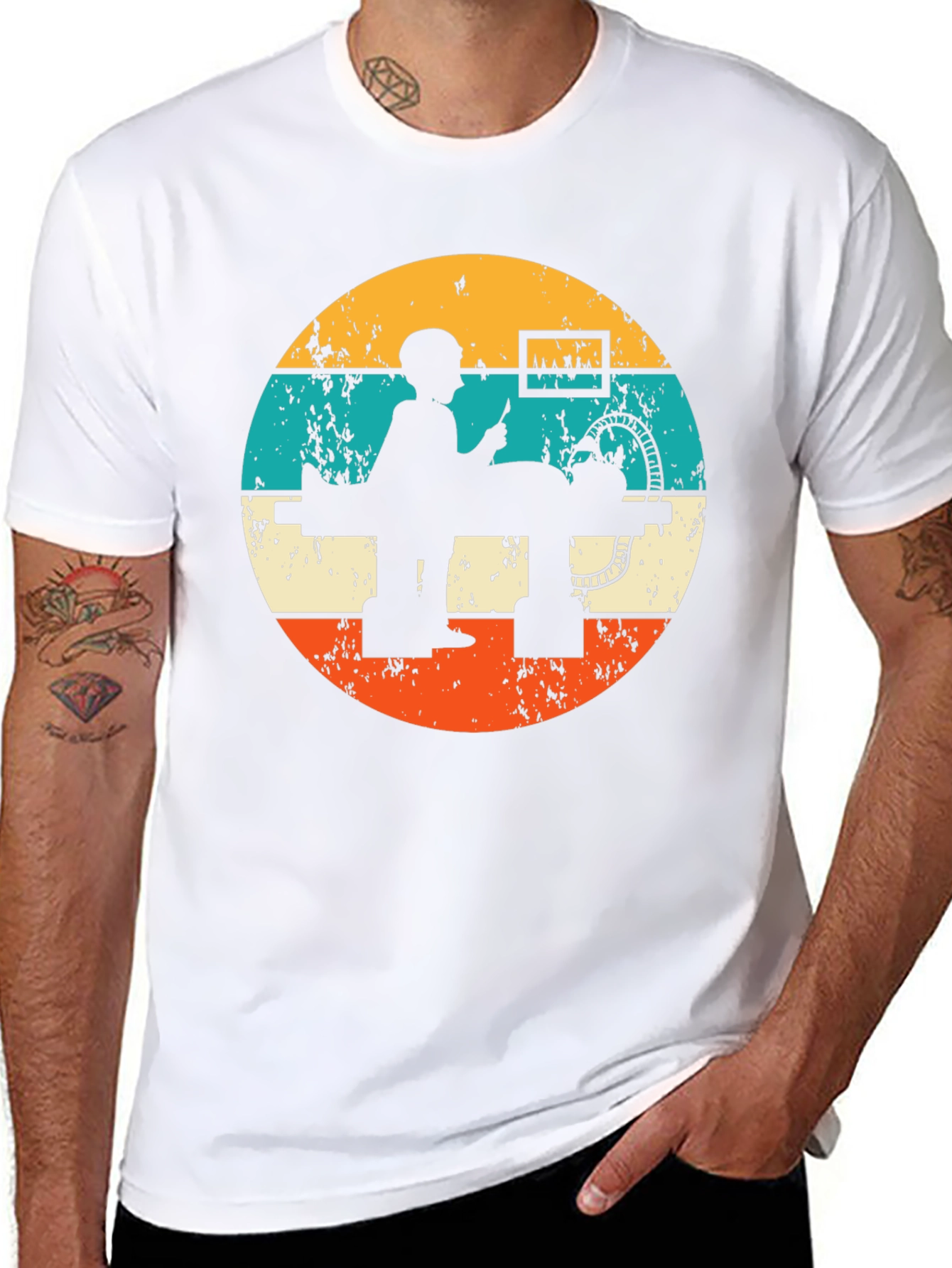 Retro Wood Lathe T-Shirt