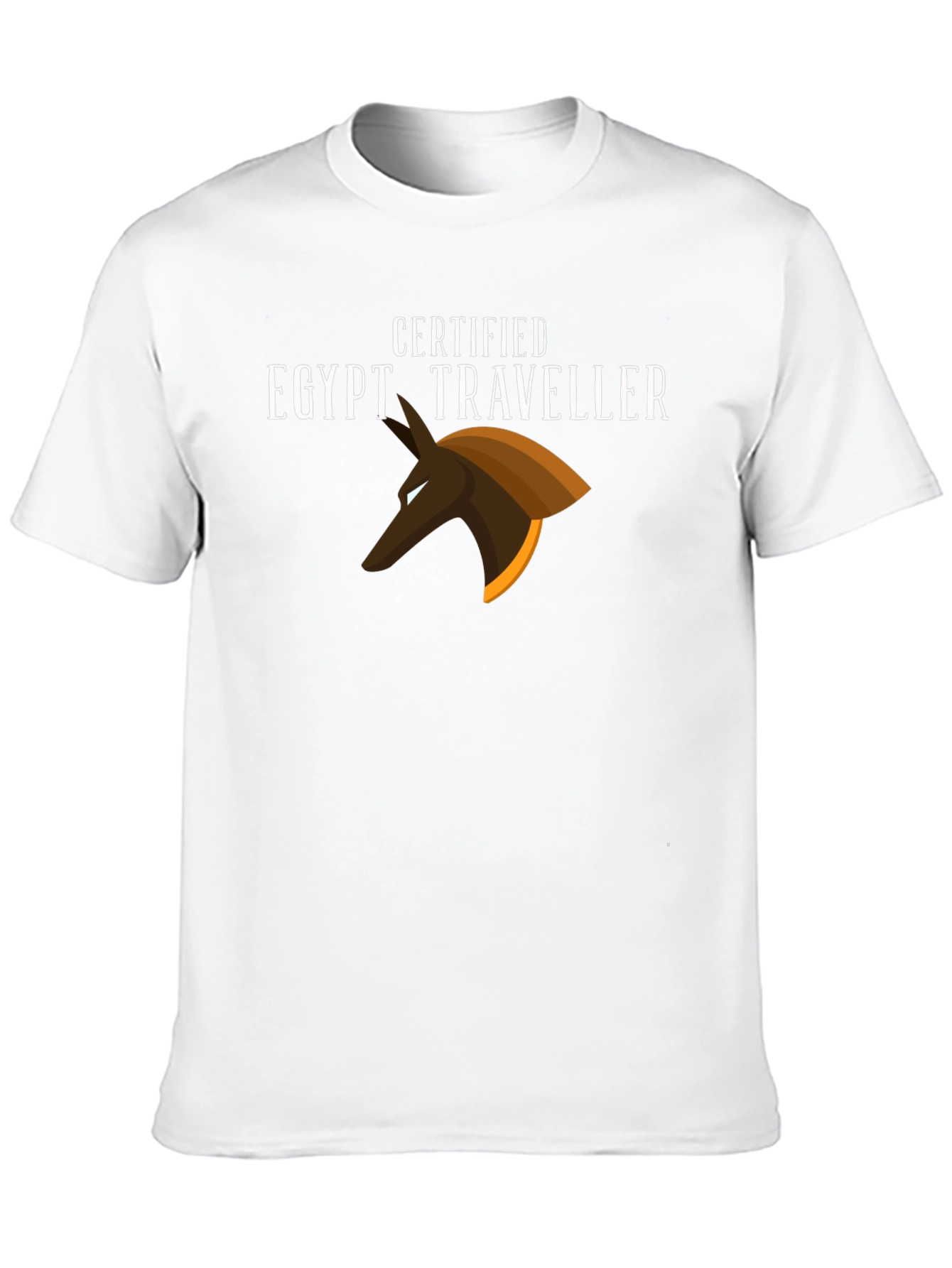 Certified Egypt Traveller Black T-Shirt