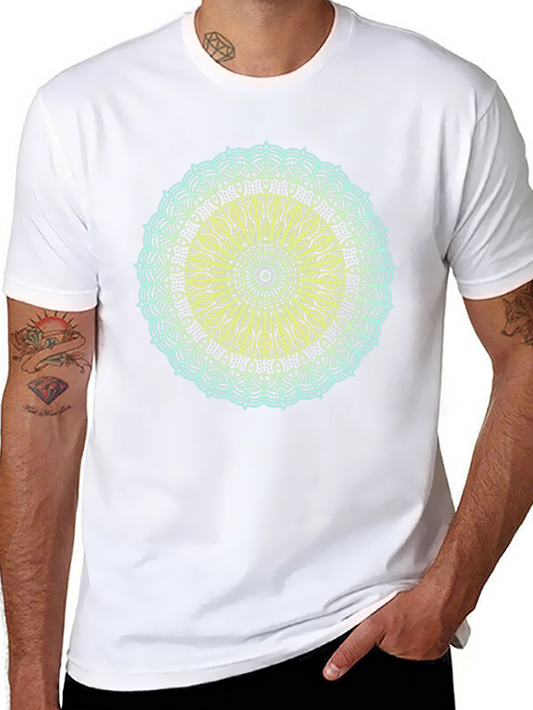 Geometric Mandala Graphic T-Shirt