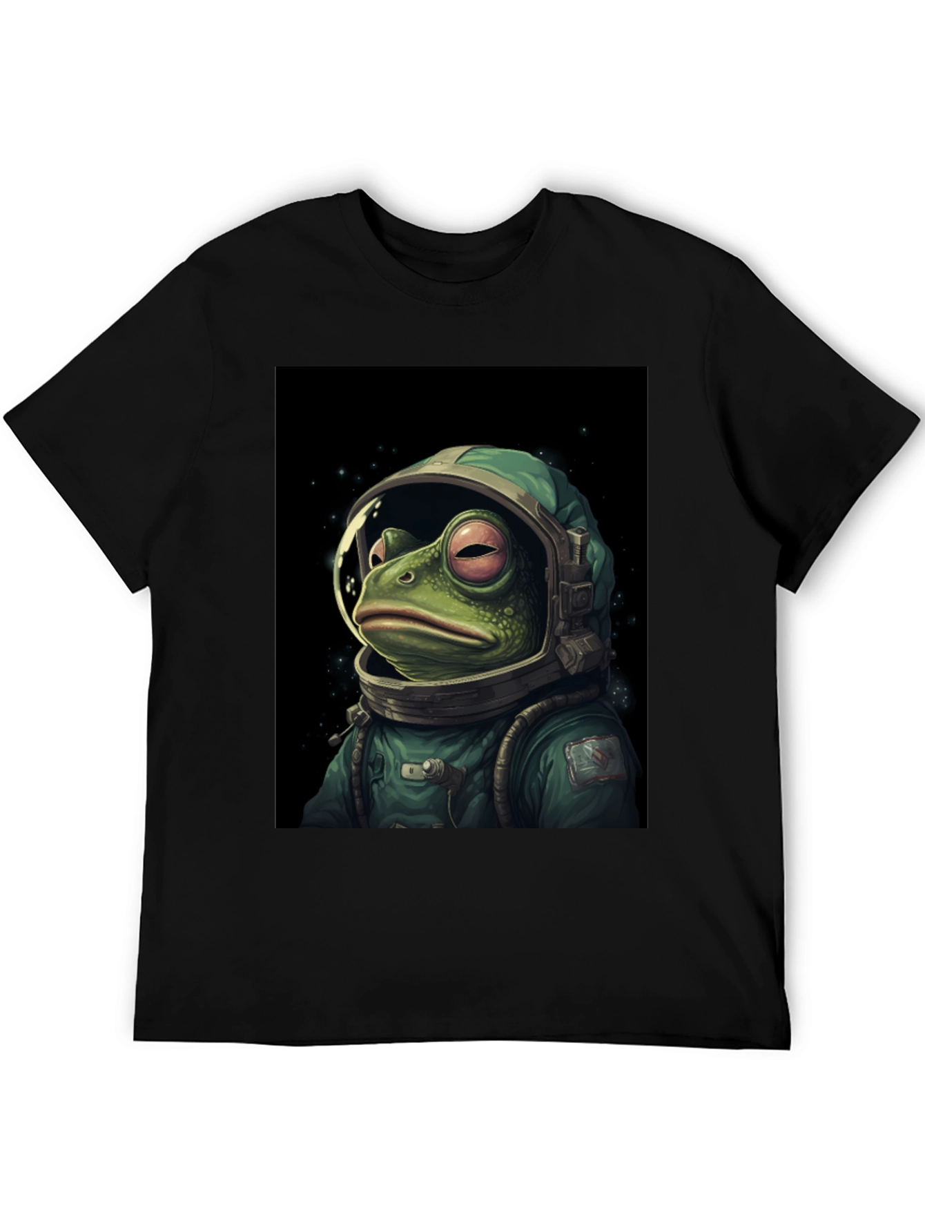 Frog Astronaut Graphic T-Shirt