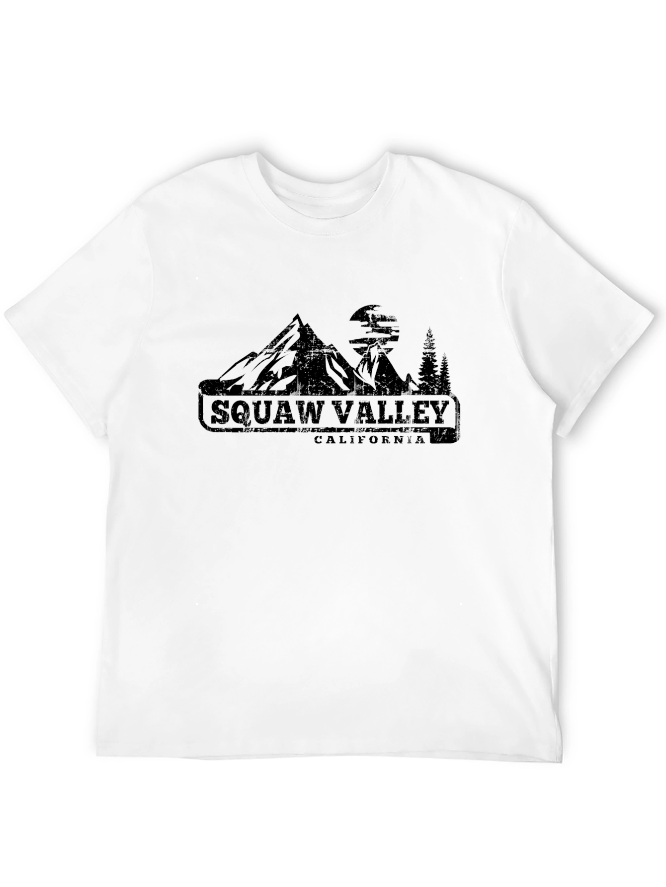 Squaw Valley California Tee - Mountain Graphic T-Shirt