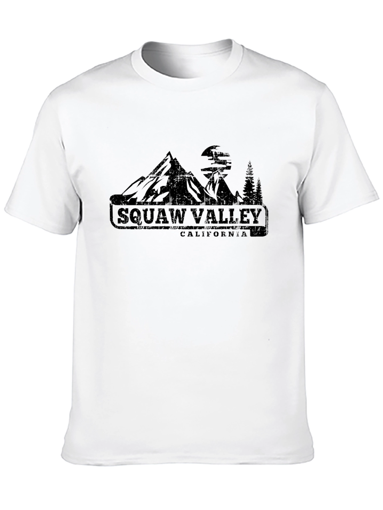 Squaw Valley California Tee - Mountain Graphic T-Shirt