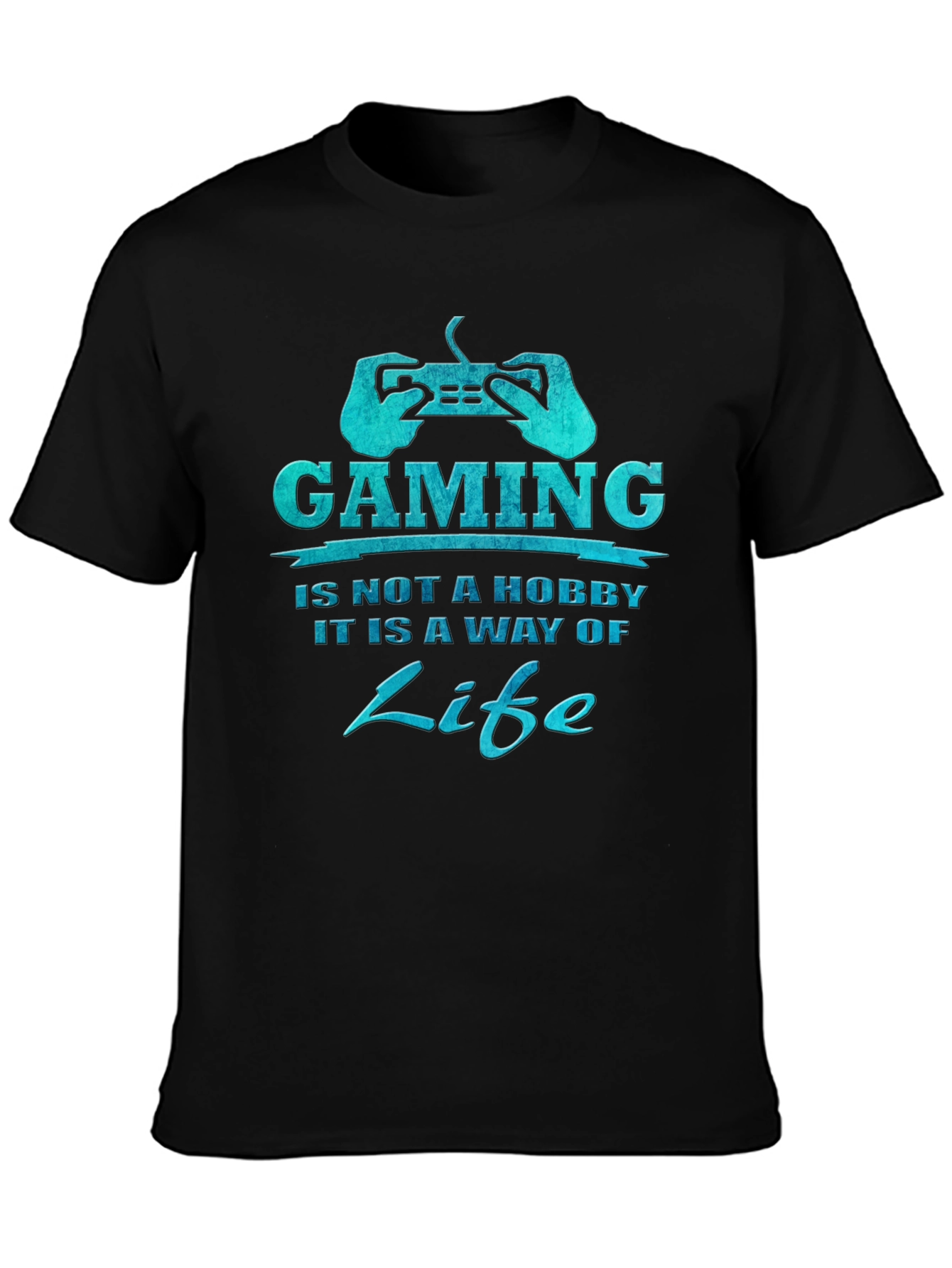 Gaming is a Way of Life T-Shirt - Black