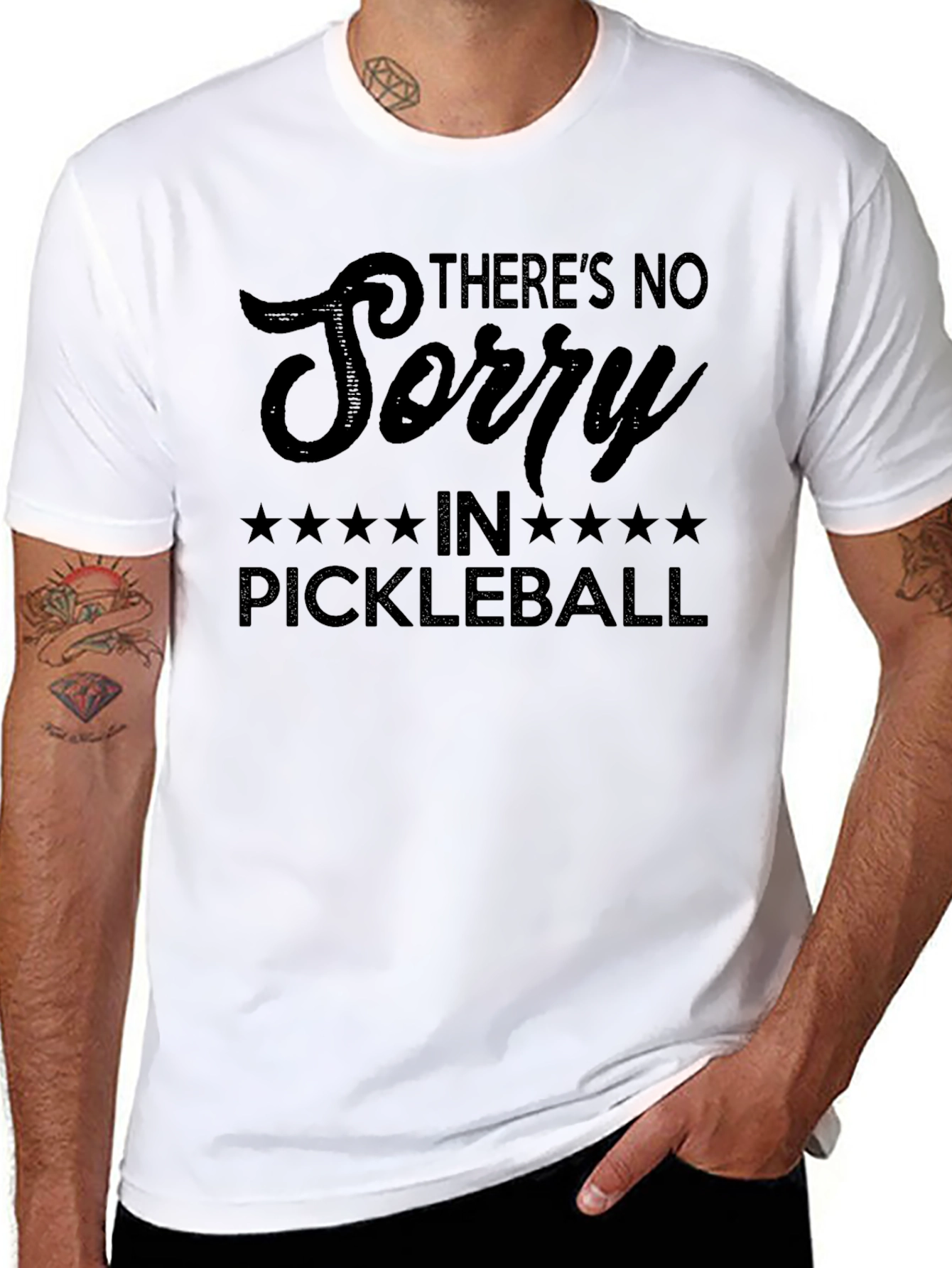 Theres No Sorry In Pickleball T-Shirt