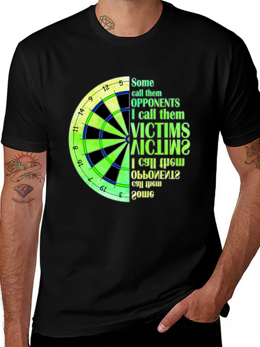 Dartboard Victims T-Shirt - Unique Dart Player Tee