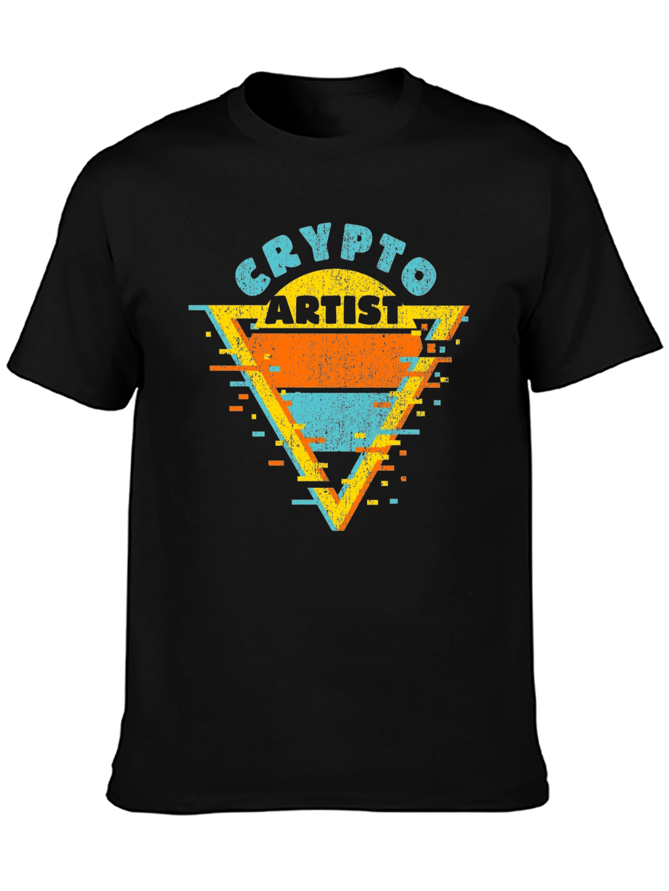 Crypto Artist Graphic Tee - Retro Style