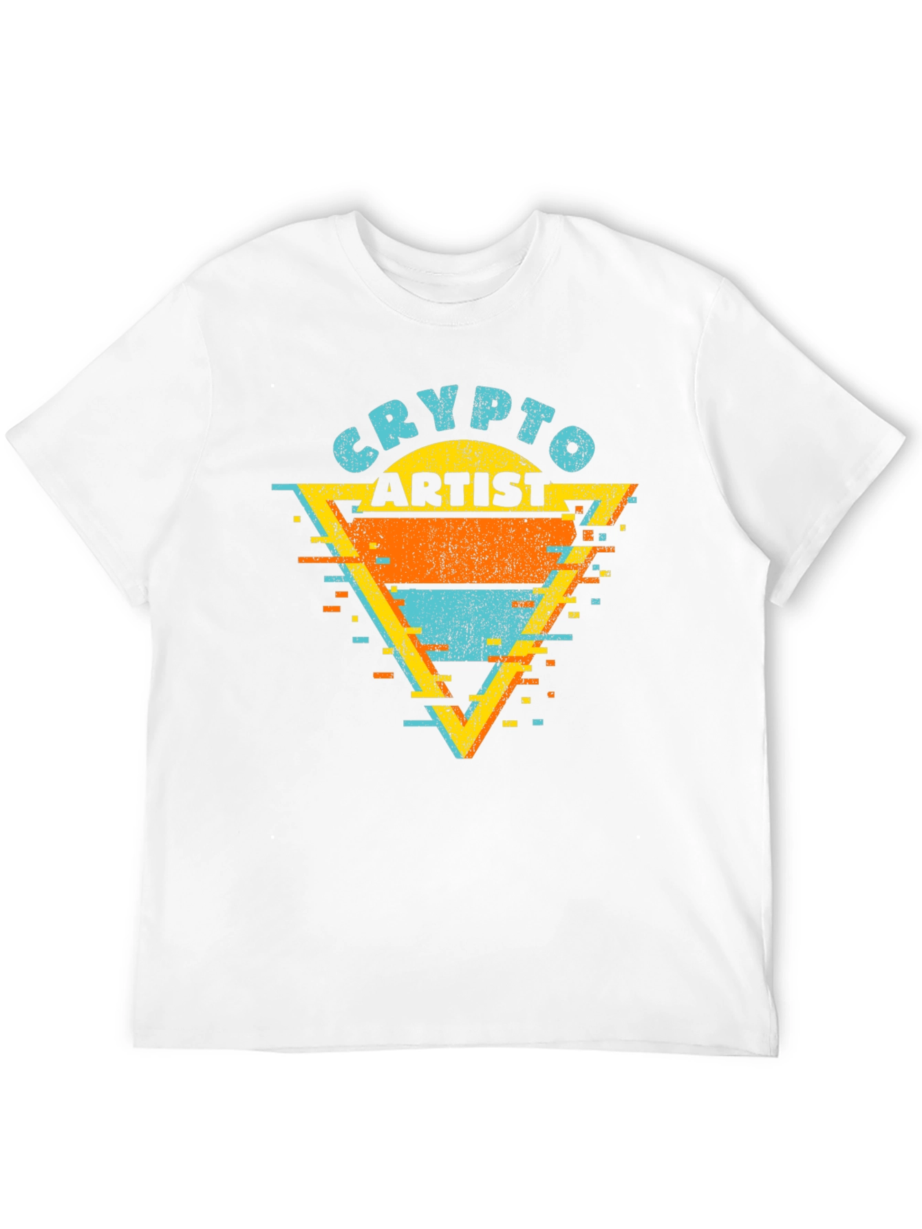 Crypto Artist Graphic Tee - Retro Style