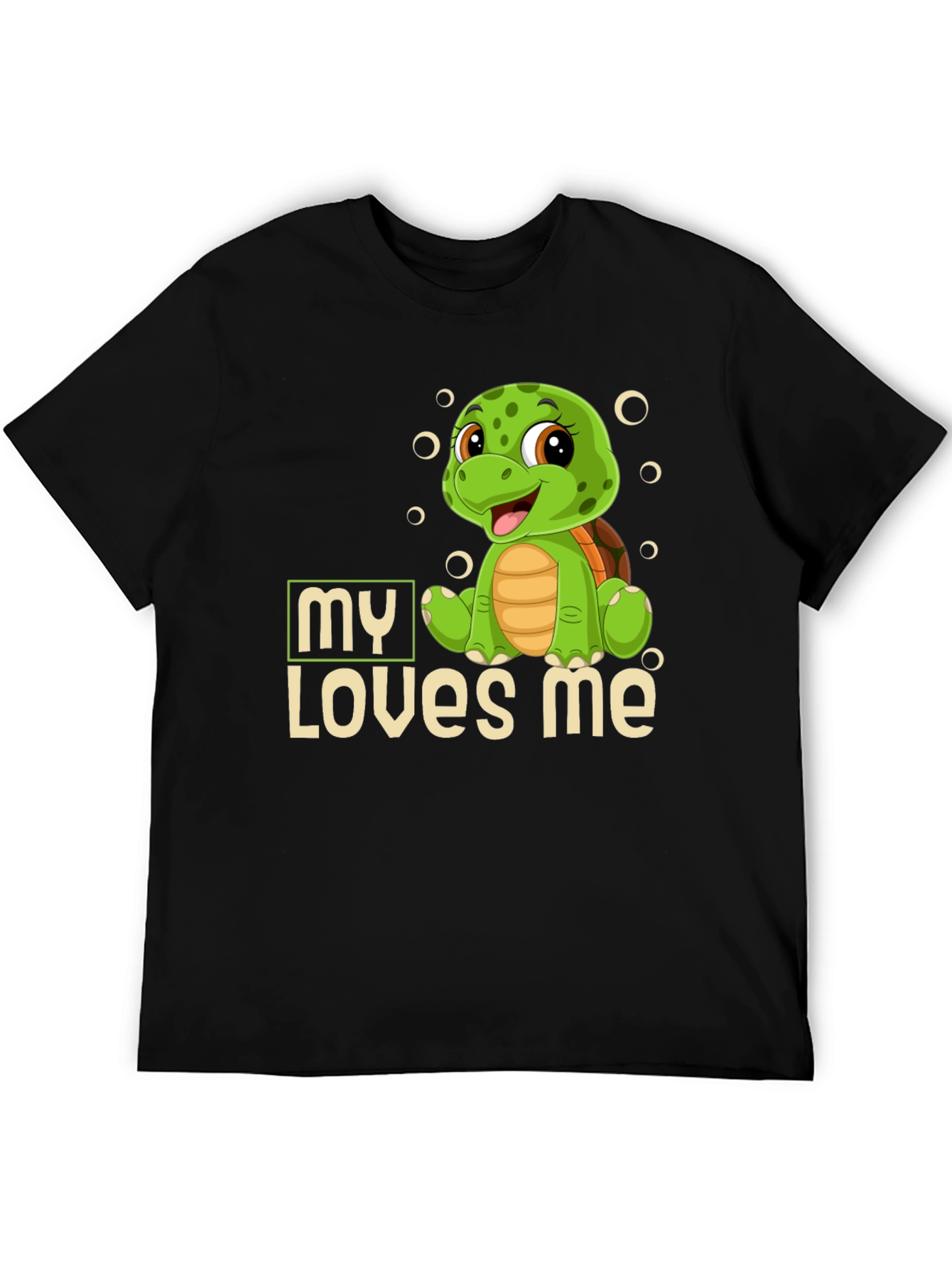 Turtle My Loves Me Graphic T-Shirt